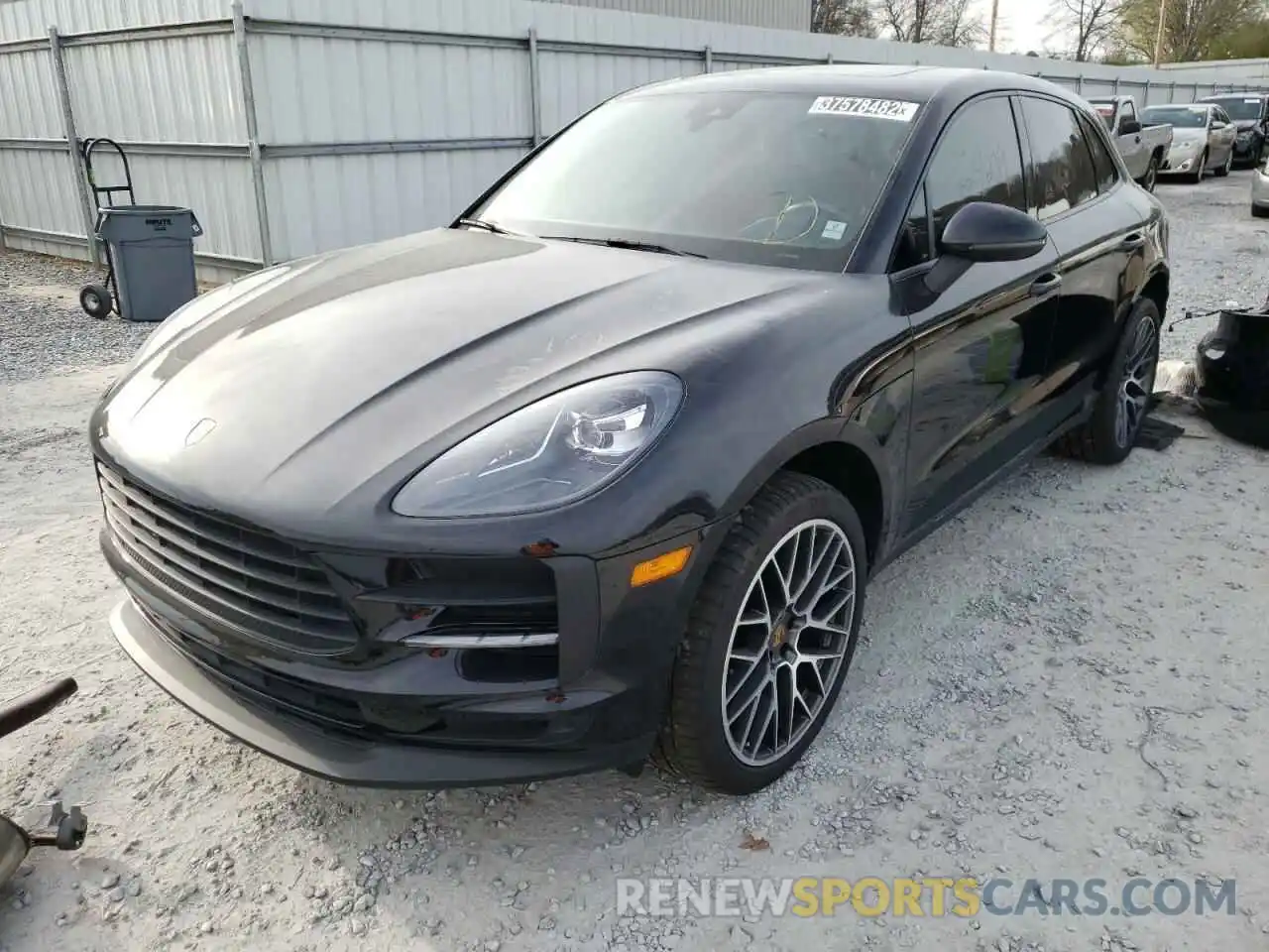 2 Photograph of a damaged car WP1AA2A50LLB00995 PORSCHE MACAN 2020