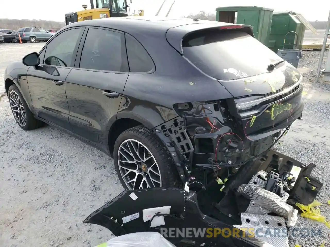 3 Photograph of a damaged car WP1AA2A50LLB00995 PORSCHE MACAN 2020