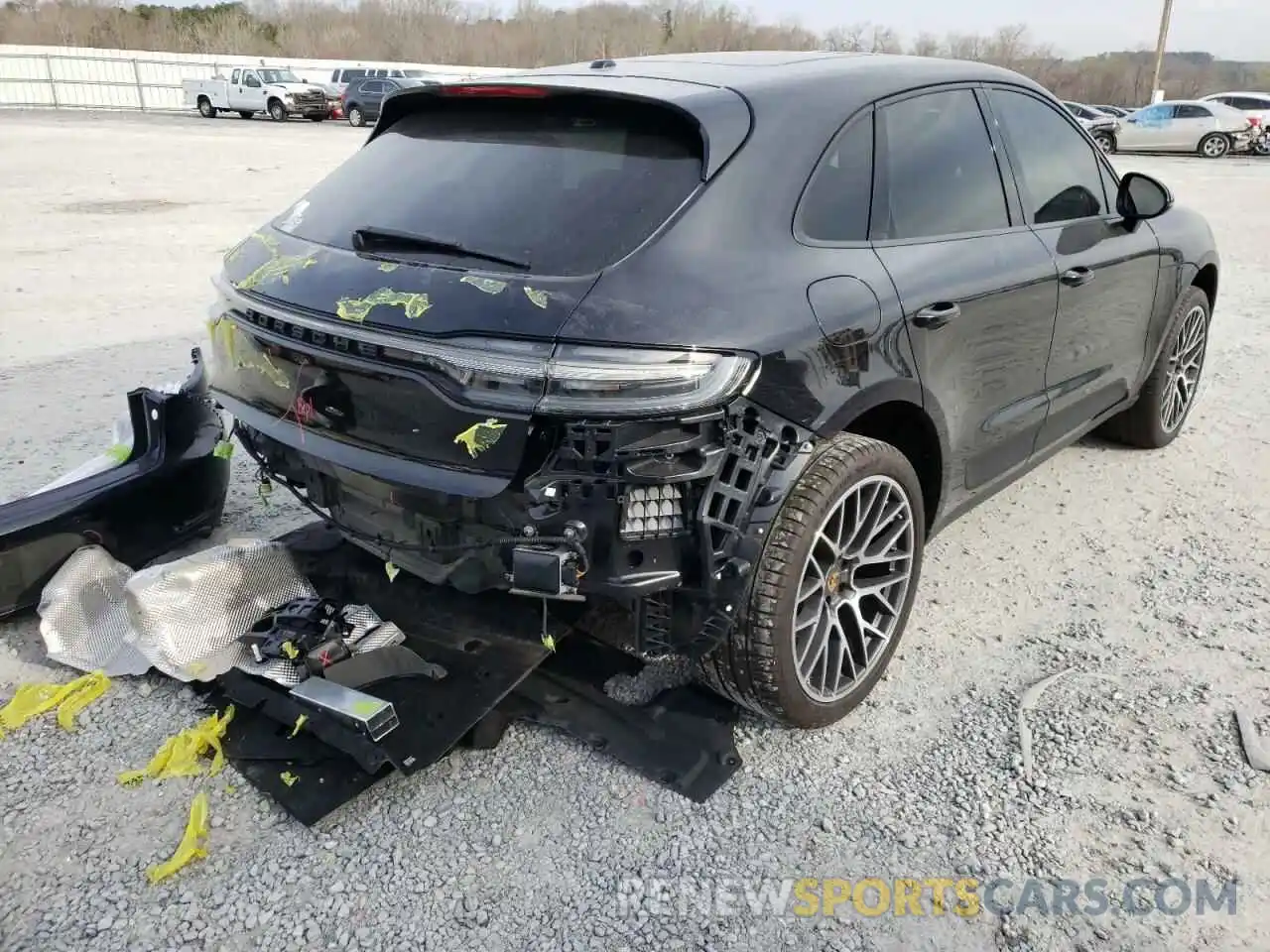 4 Photograph of a damaged car WP1AA2A50LLB00995 PORSCHE MACAN 2020