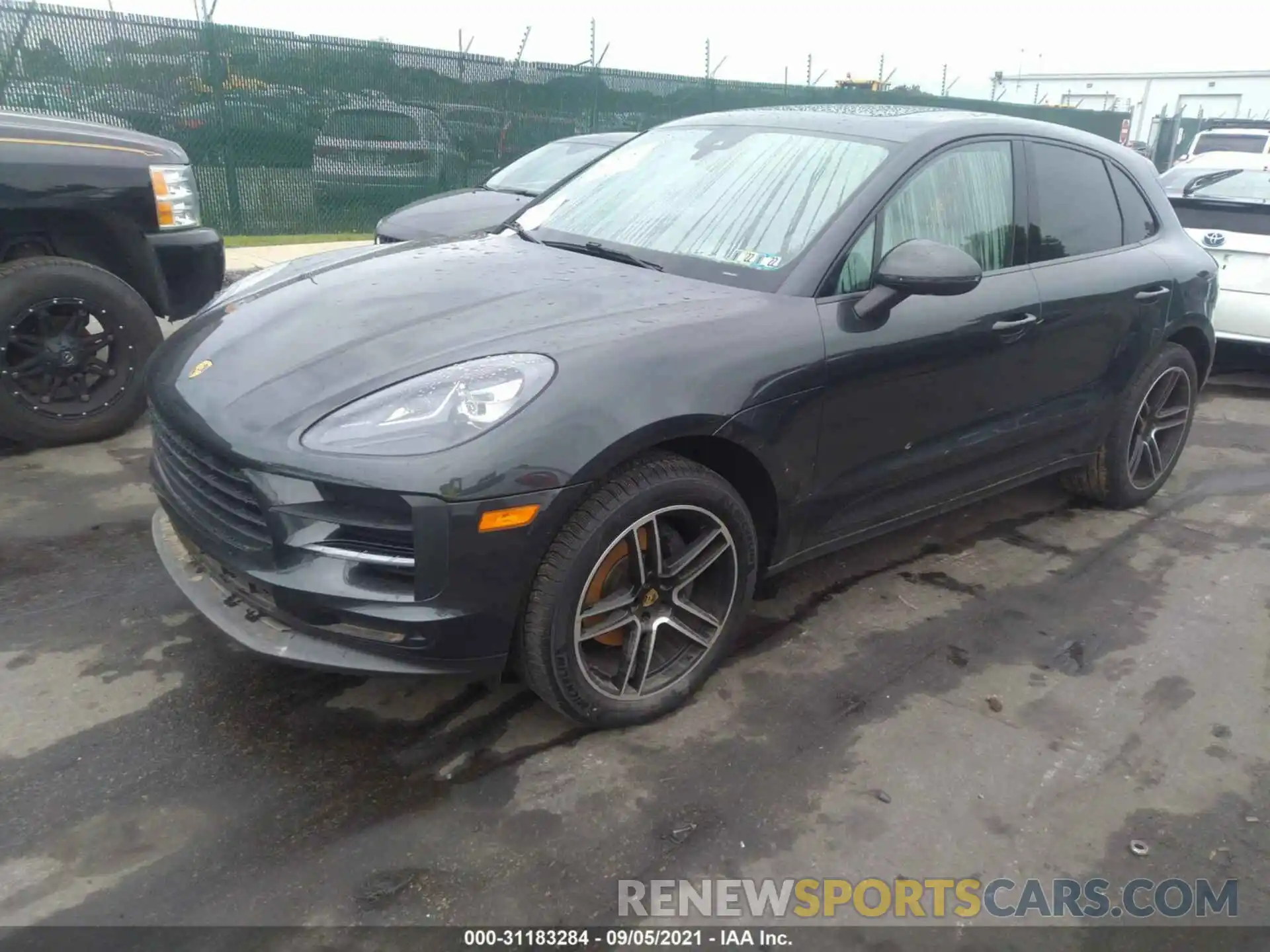 2 Фотография поврежденного автомобиля WP1AA2A50LLB01502 PORSCHE MACAN 2020