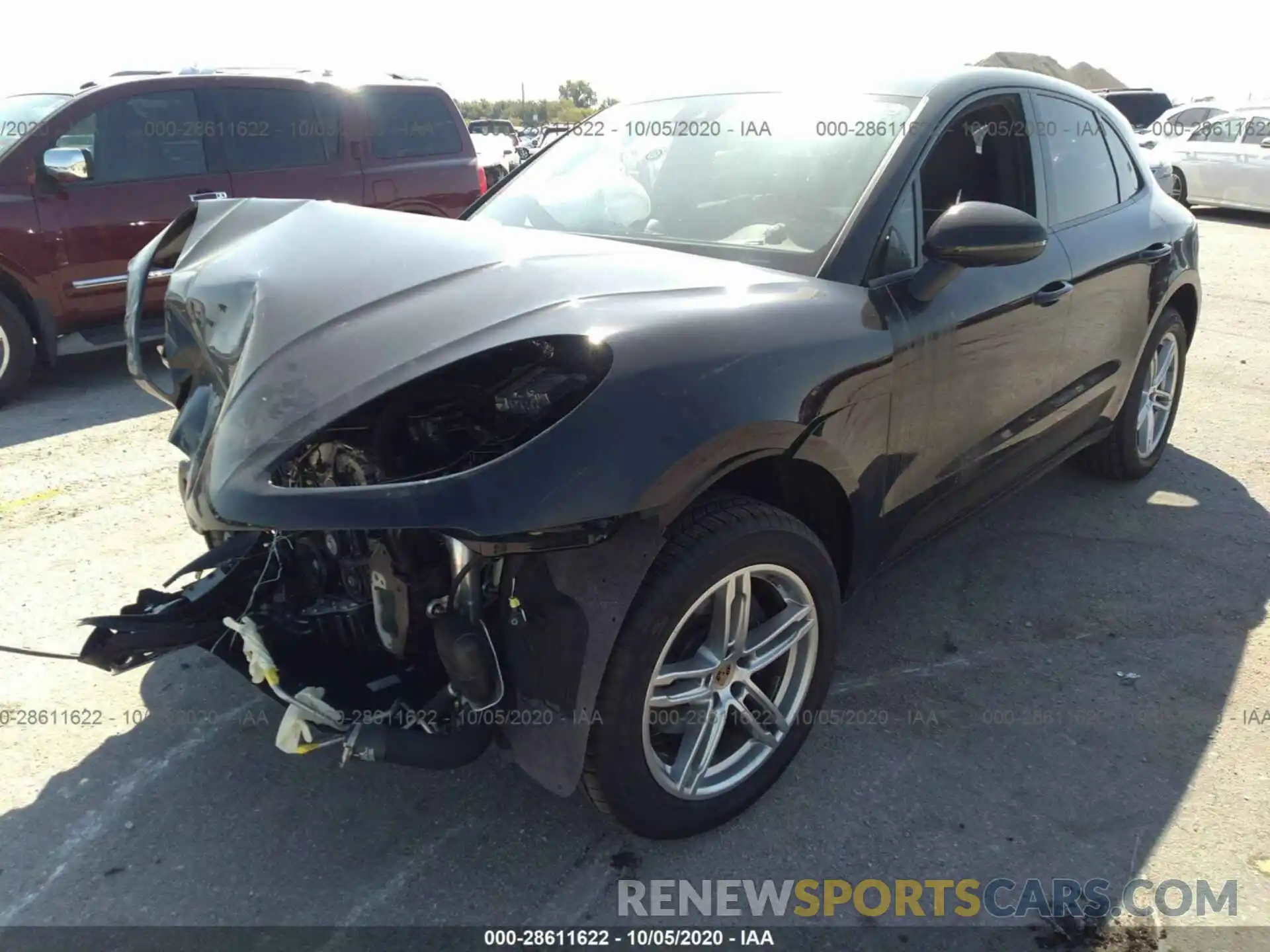 2 Photograph of a damaged car WP1AA2A50LLB07560 PORSCHE MACAN 2020