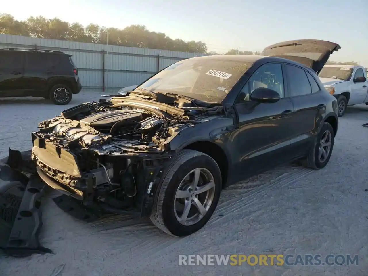 2 Photograph of a damaged car WP1AA2A50LLB08160 PORSCHE MACAN 2020