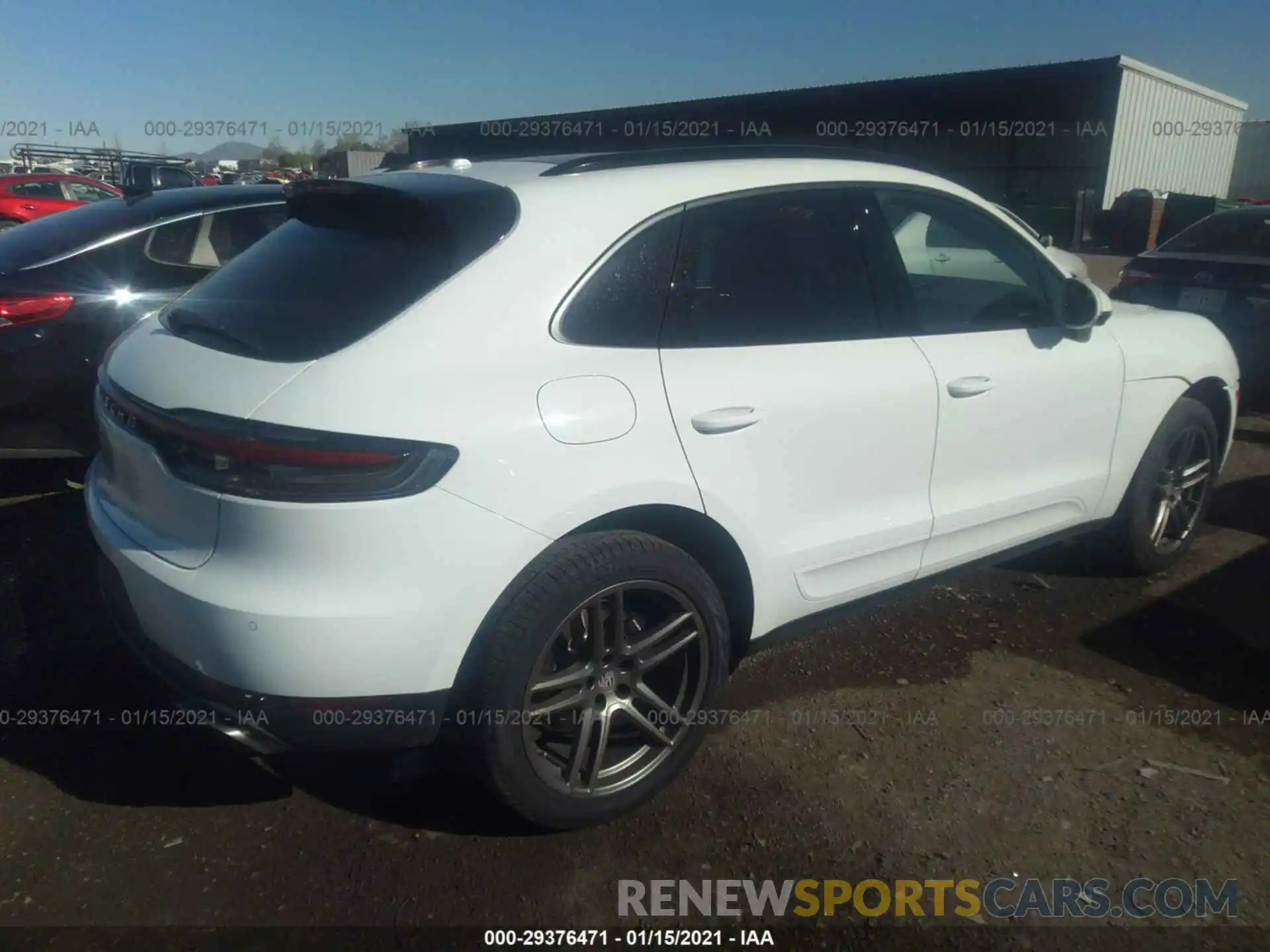 4 Photograph of a damaged car WP1AA2A51LLB01816 PORSCHE MACAN 2020