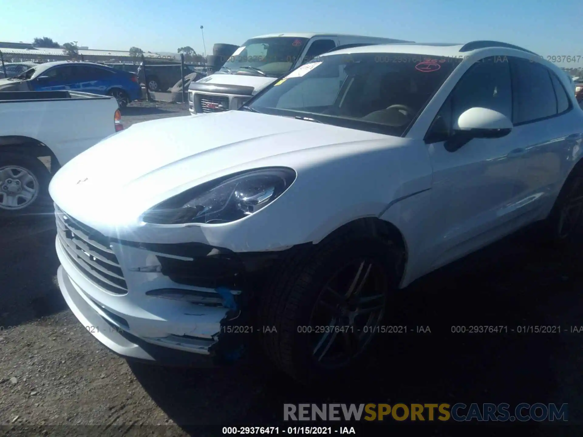 6 Photograph of a damaged car WP1AA2A51LLB01816 PORSCHE MACAN 2020