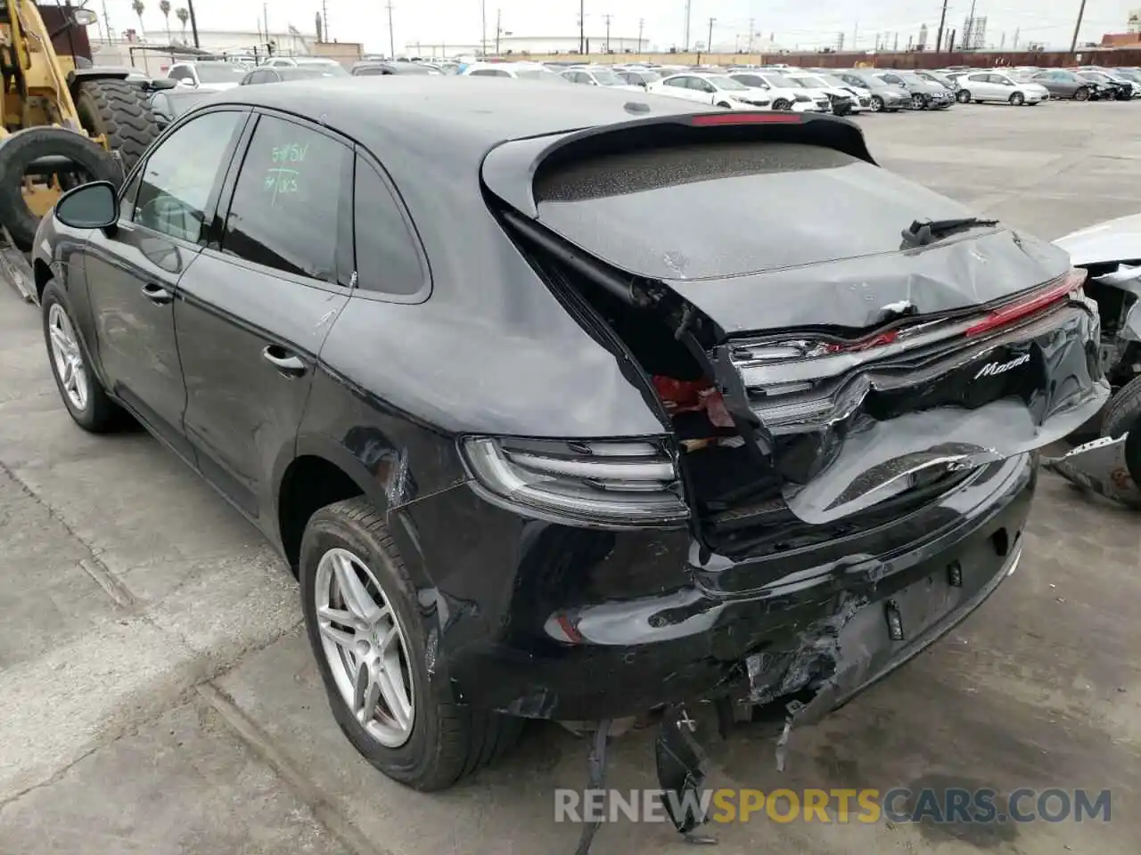 3 Photograph of a damaged car WP1AA2A51LLB03100 PORSCHE MACAN 2020