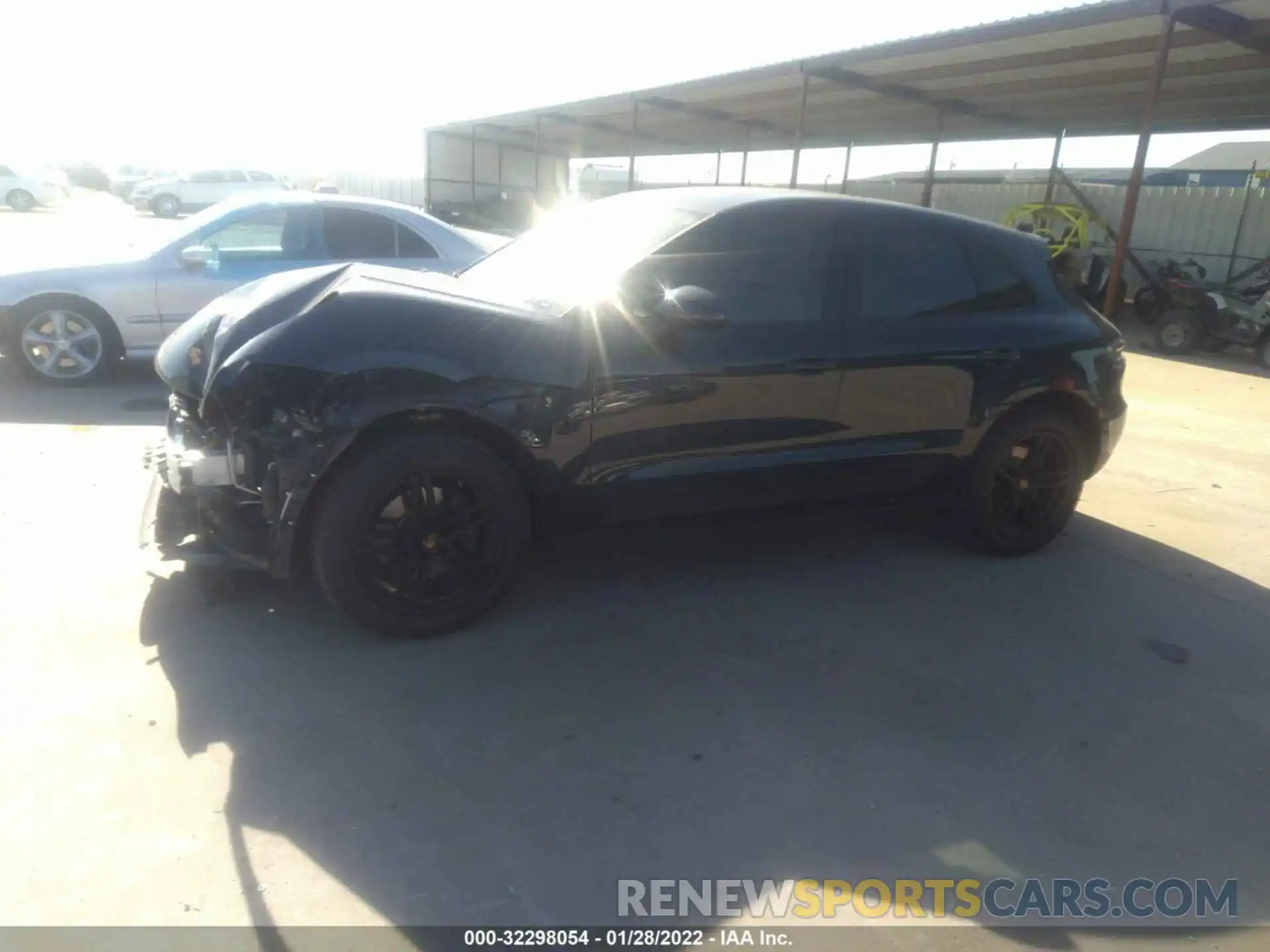 2 Photograph of a damaged car WP1AA2A51LLB03596 PORSCHE MACAN 2020