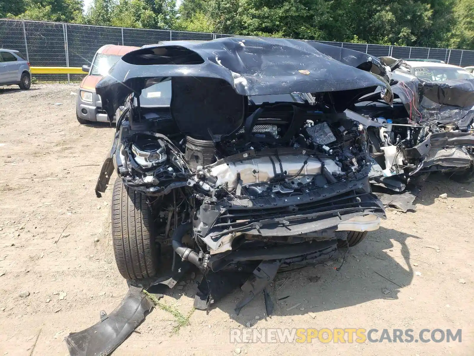 9 Photograph of a damaged car WP1AA2A51LLB05560 PORSCHE MACAN 2020