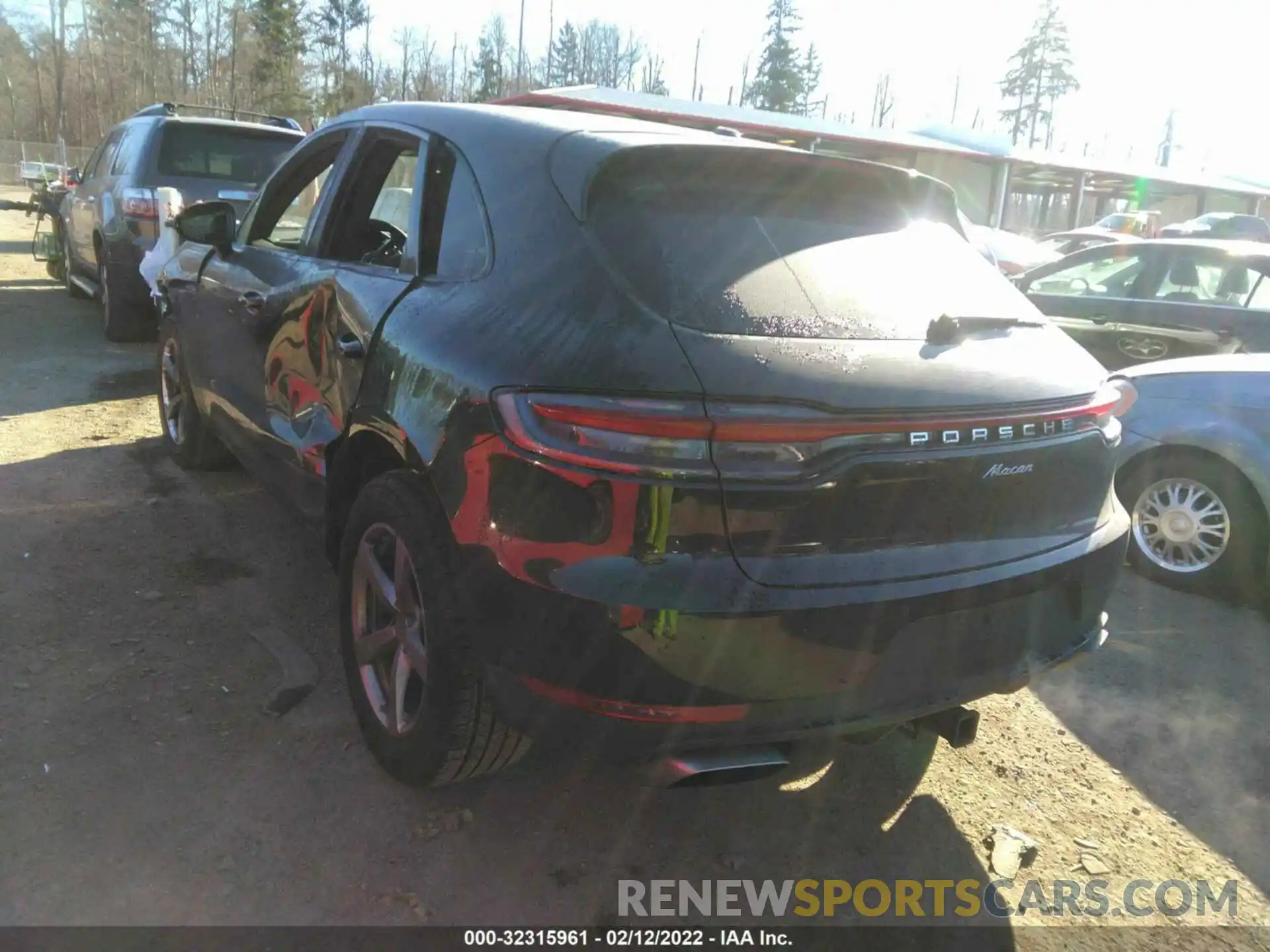 3 Photograph of a damaged car WP1AA2A51LLB05753 PORSCHE MACAN 2020