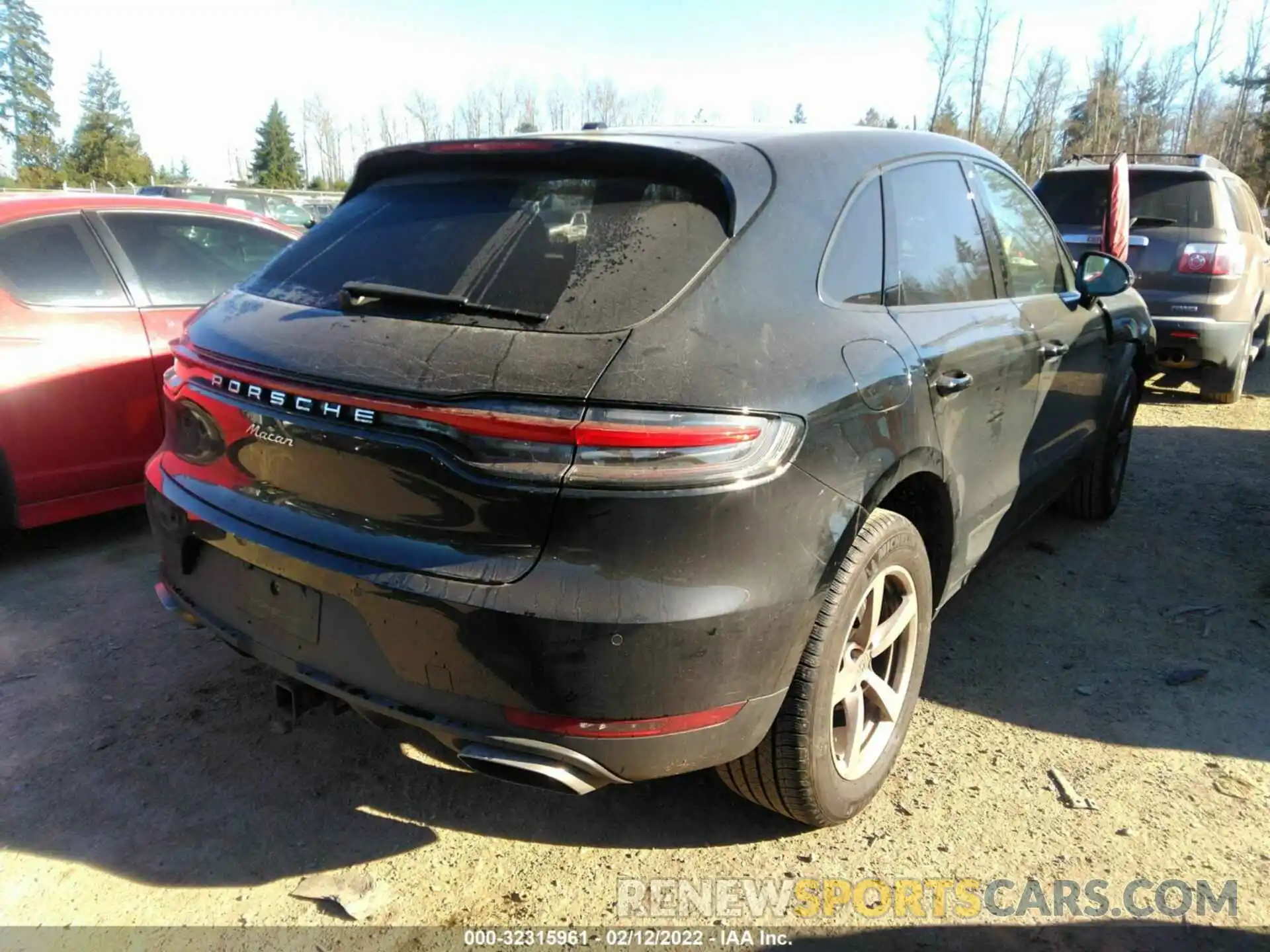 4 Photograph of a damaged car WP1AA2A51LLB05753 PORSCHE MACAN 2020