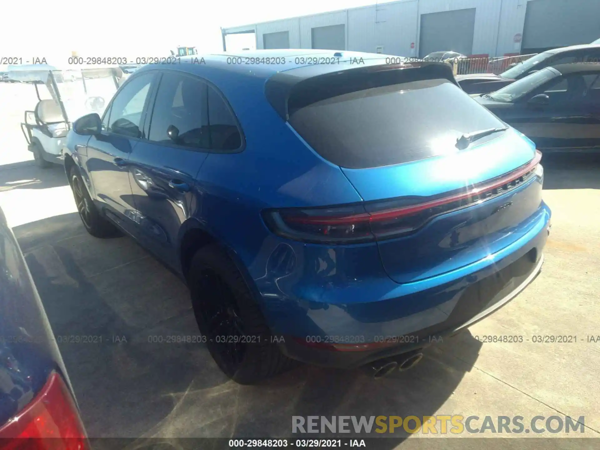 3 Photograph of a damaged car WP1AA2A51LLB09432 PORSCHE MACAN 2020