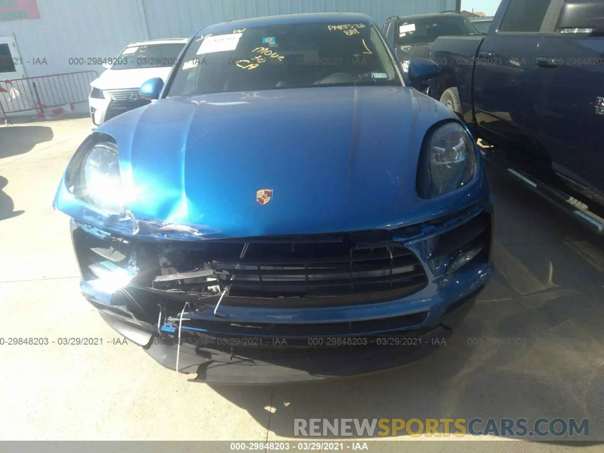 6 Photograph of a damaged car WP1AA2A51LLB09432 PORSCHE MACAN 2020