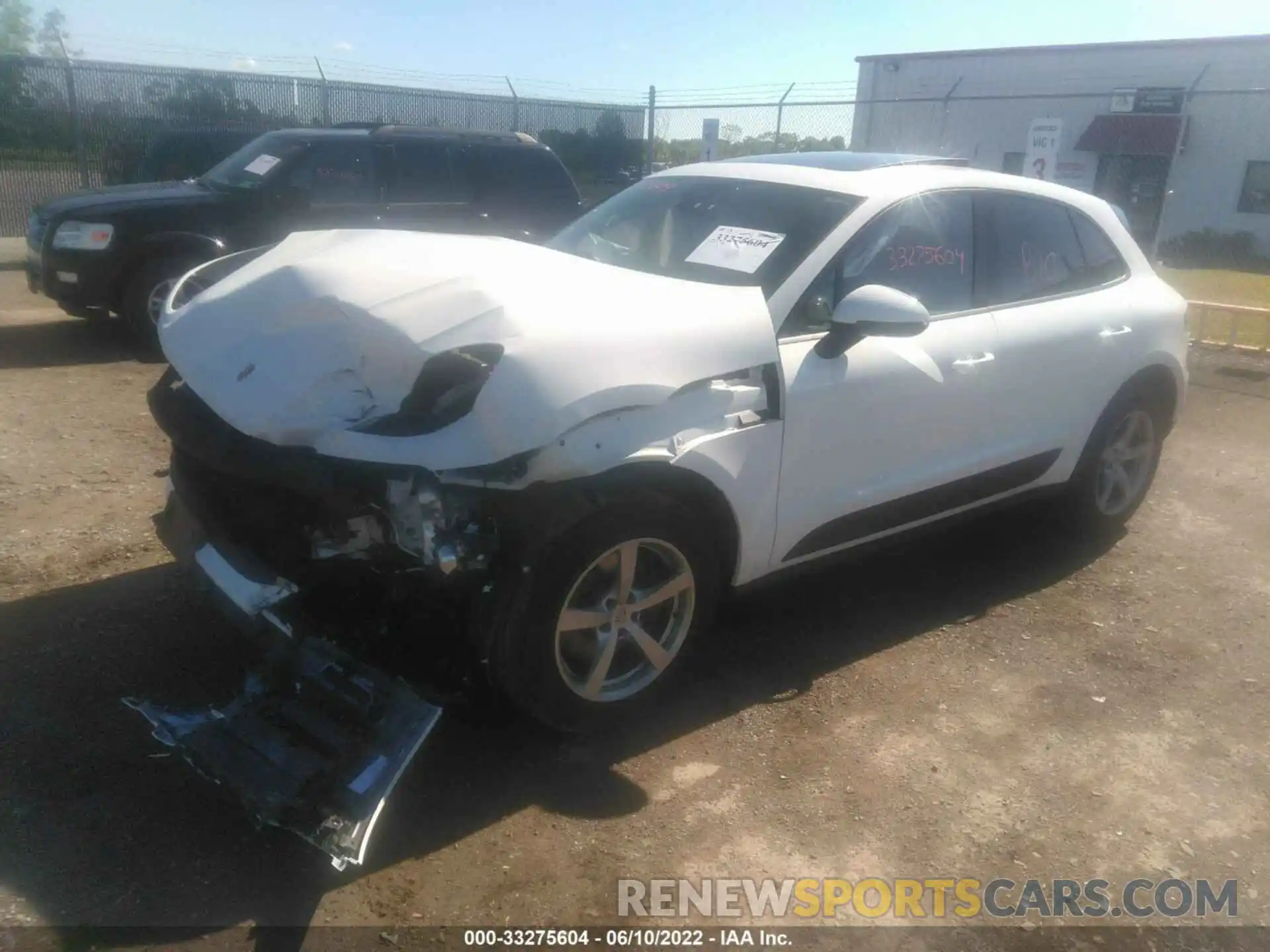 2 Photograph of a damaged car WP1AA2A51LLB11830 PORSCHE MACAN 2020