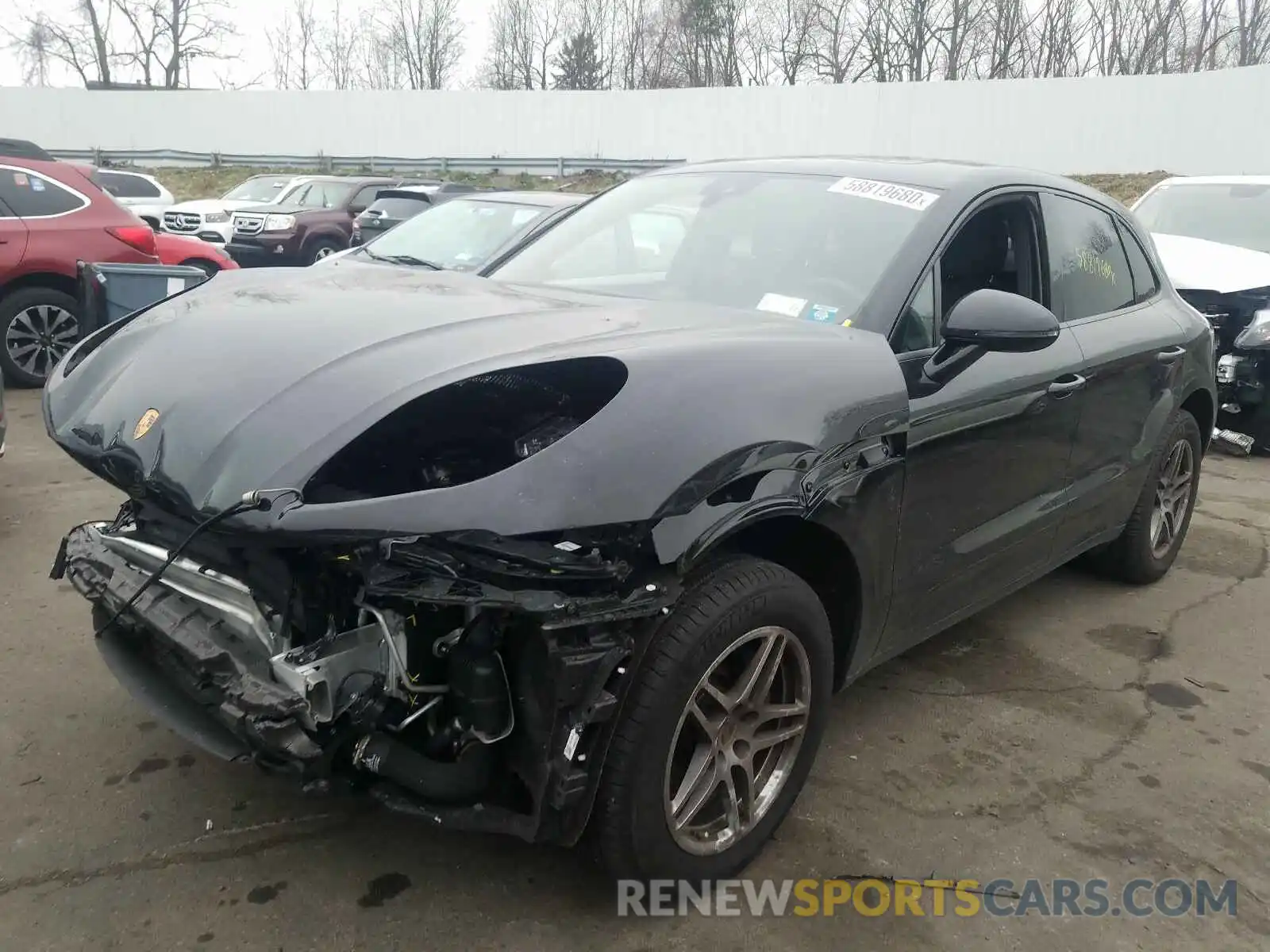 2 Photograph of a damaged car WP1AA2A52LLB00271 PORSCHE MACAN 2020