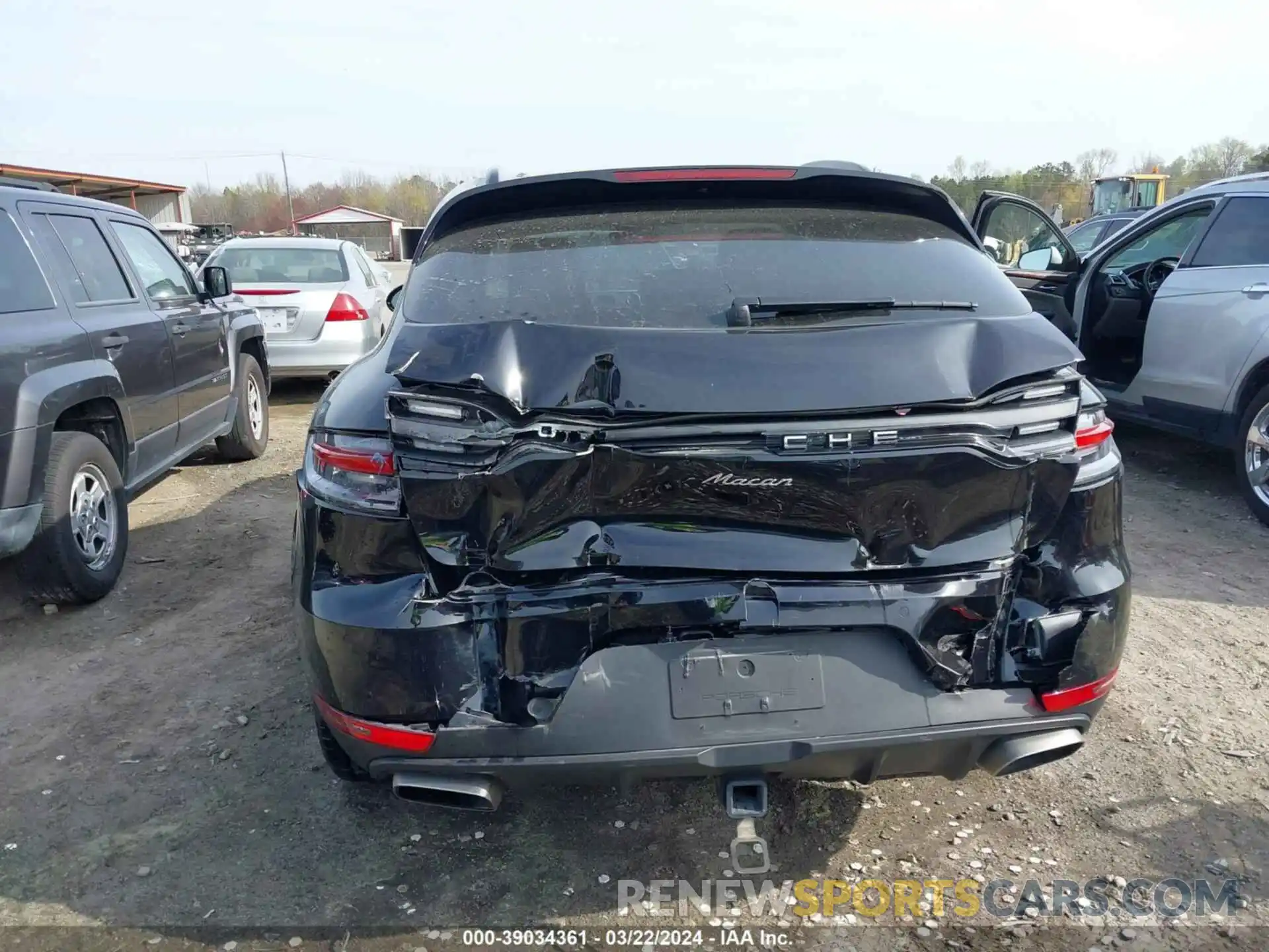 16 Photograph of a damaged car WP1AA2A52LLB01033 PORSCHE MACAN 2020