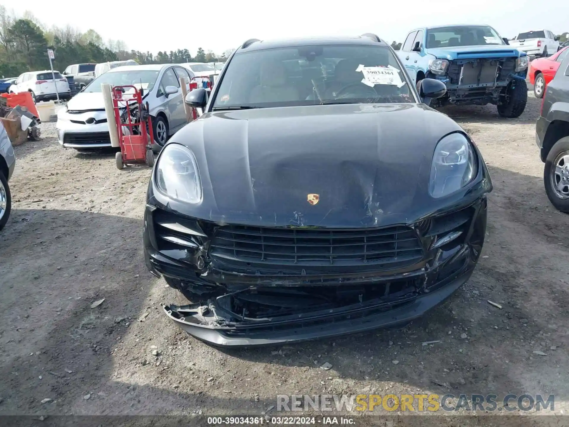 20 Photograph of a damaged car WP1AA2A52LLB01033 PORSCHE MACAN 2020