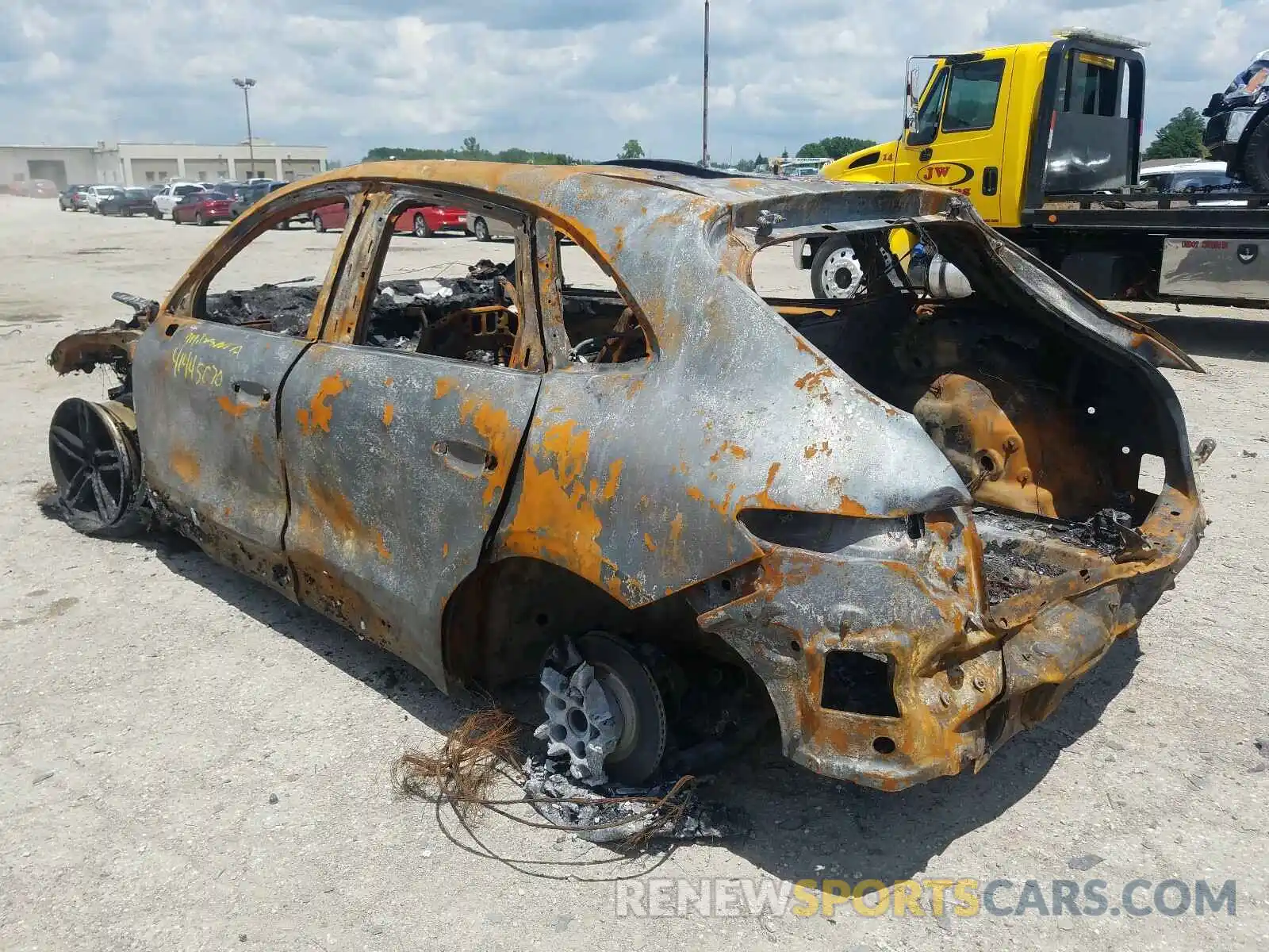 3 Photograph of a damaged car WP1AA2A52LLB01341 PORSCHE MACAN 2020