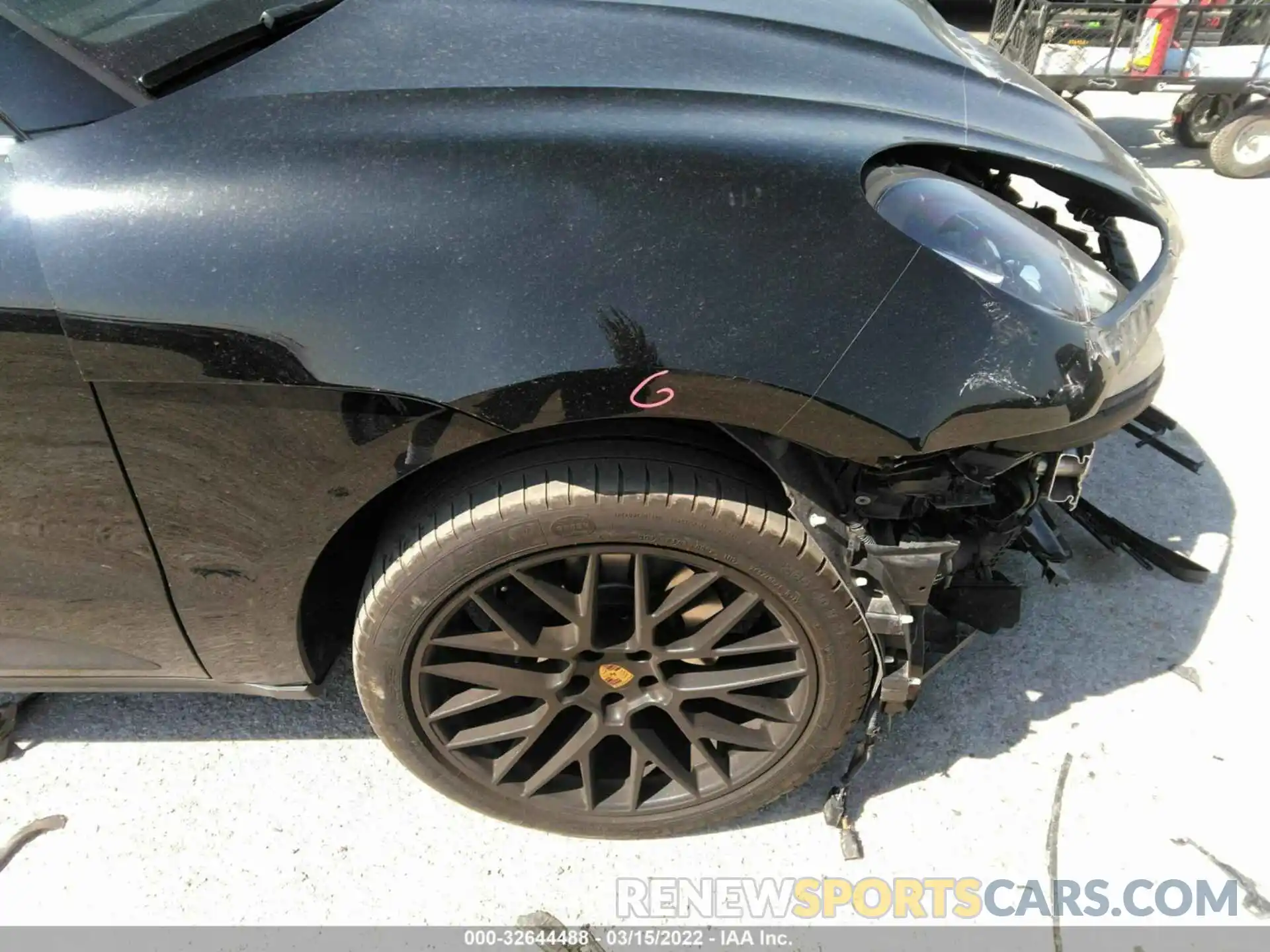 14 Photograph of a damaged car WP1AA2A52LLB02313 PORSCHE MACAN 2020