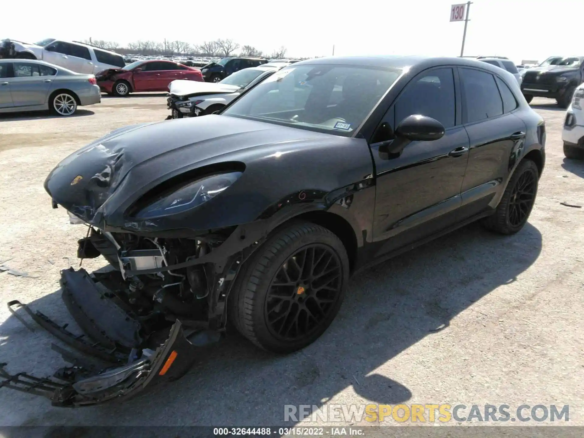 2 Photograph of a damaged car WP1AA2A52LLB02313 PORSCHE MACAN 2020