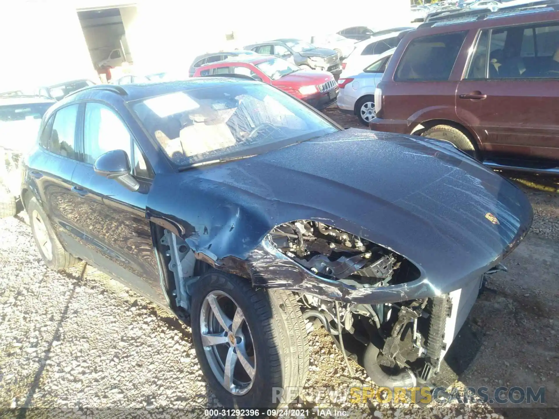 1 Photograph of a damaged car WP1AA2A52LLB06636 PORSCHE MACAN 2020