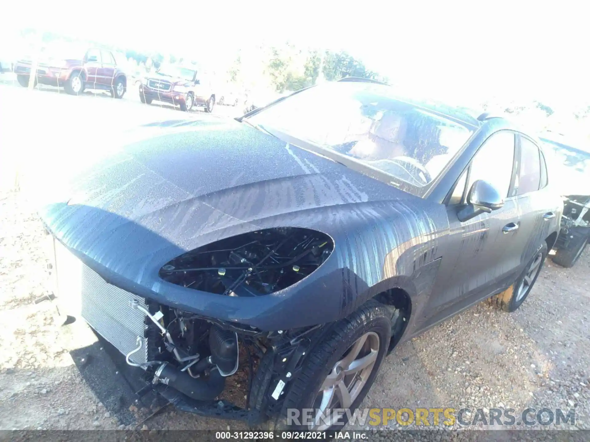 2 Photograph of a damaged car WP1AA2A52LLB06636 PORSCHE MACAN 2020