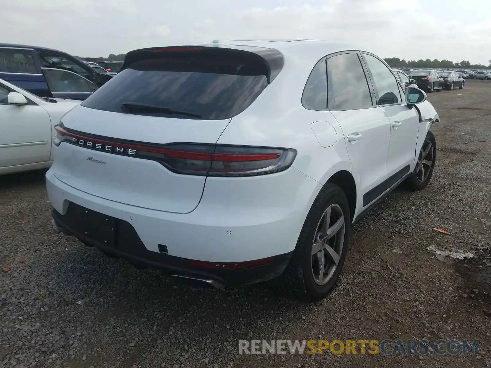 4 Photograph of a damaged car WP1AA2A52LLB07589 PORSCHE MACAN 2020