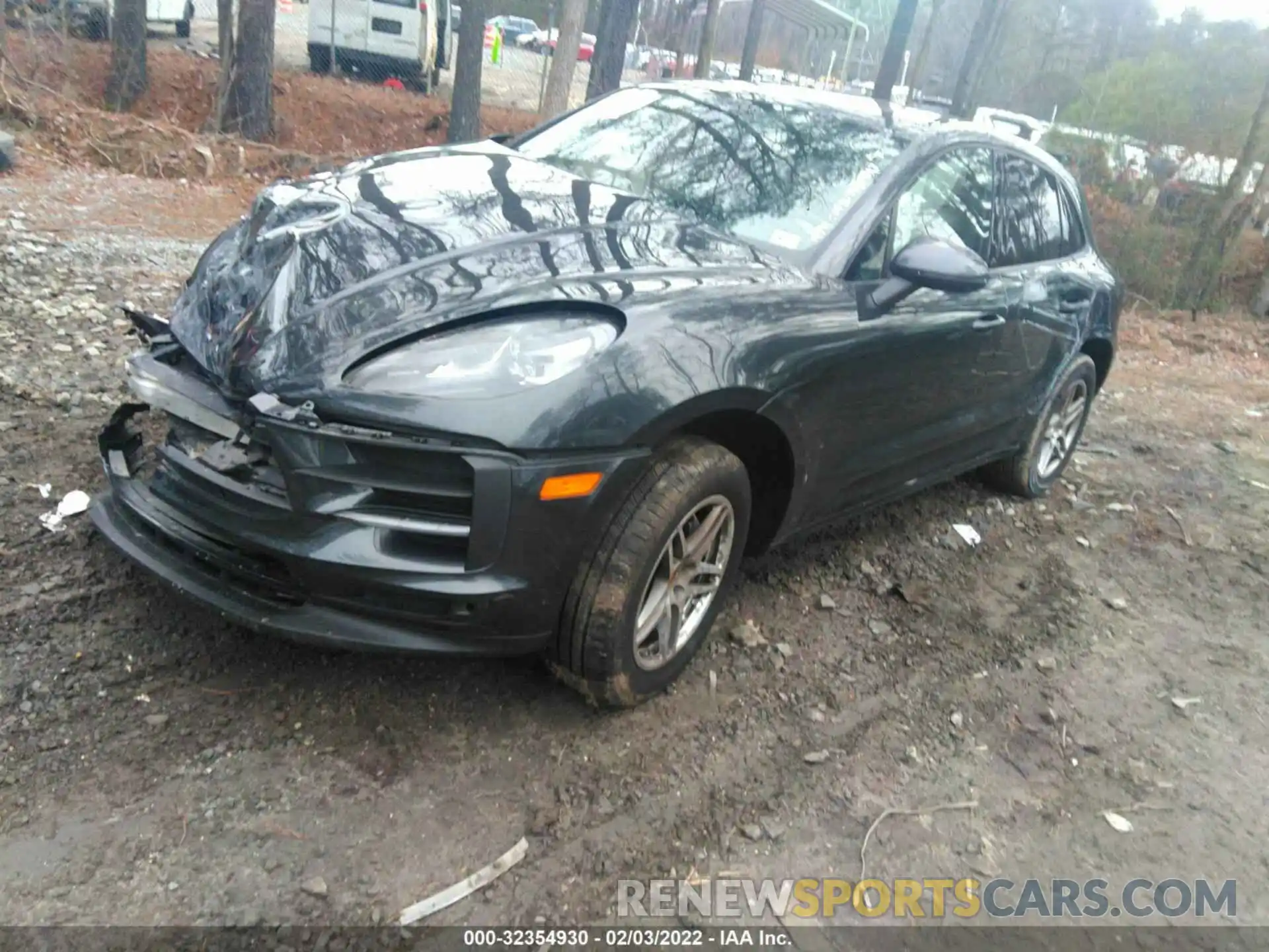 2 Photograph of a damaged car WP1AA2A52LLB09116 PORSCHE MACAN 2020