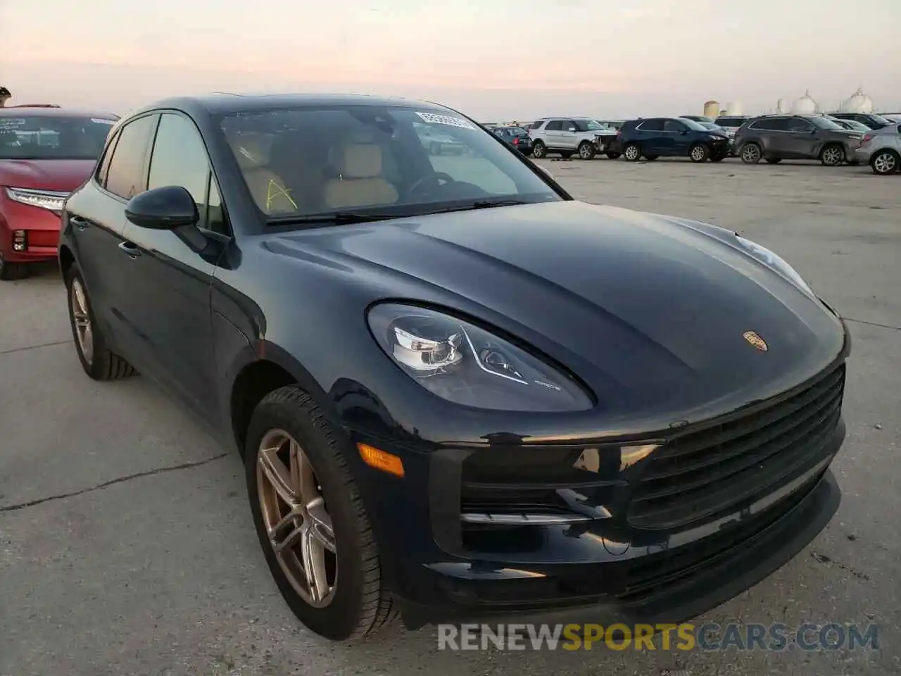 1 Photograph of a damaged car WP1AA2A52LLB10265 PORSCHE MACAN 2020