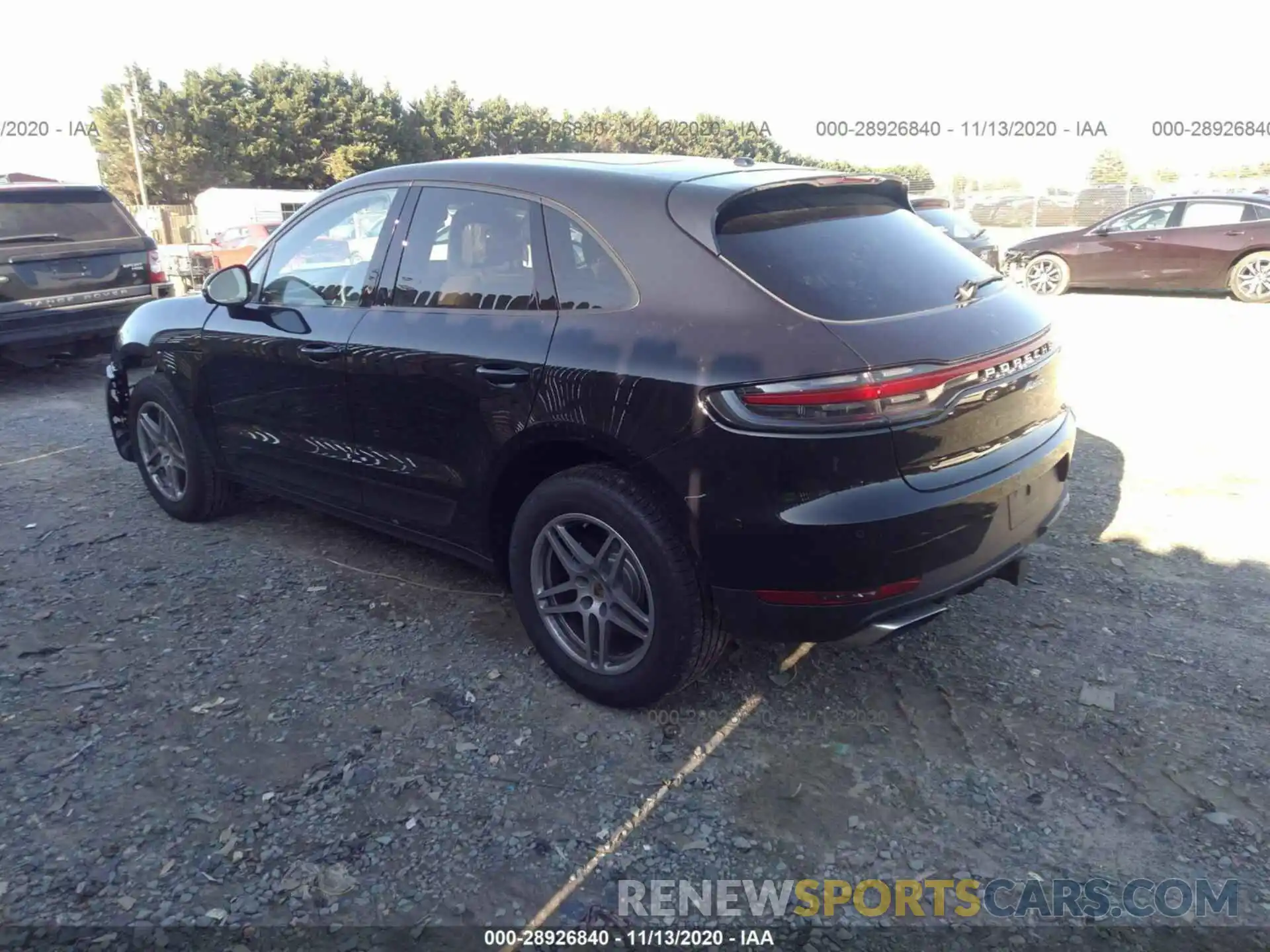 3 Photograph of a damaged car WP1AA2A52LLB13232 PORSCHE MACAN 2020