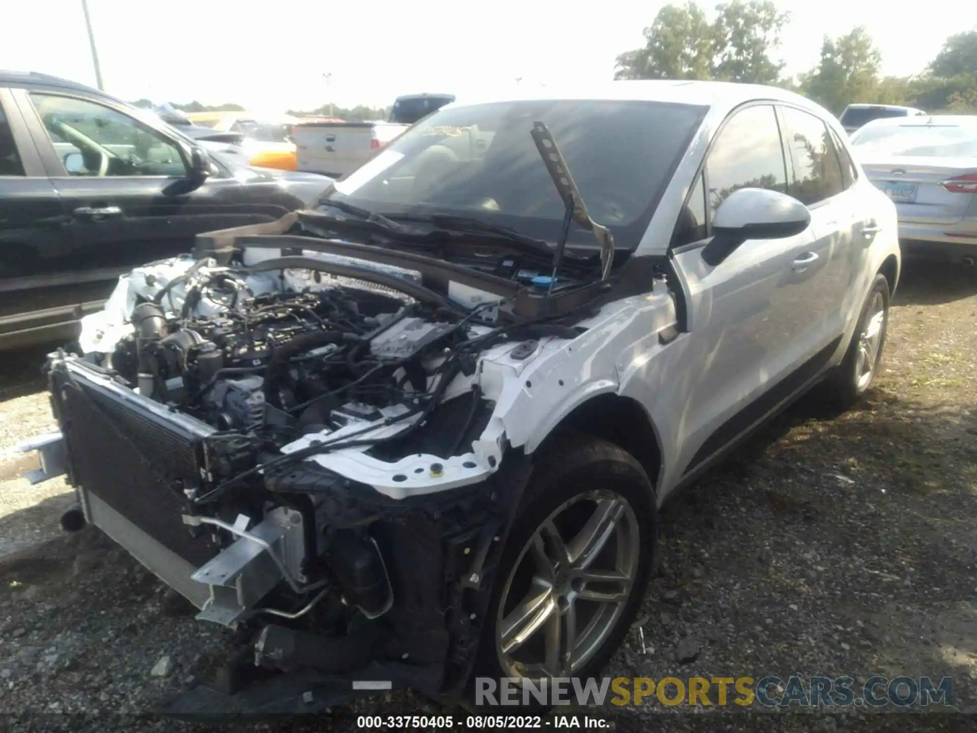 2 Photograph of a damaged car WP1AA2A52LLB15143 PORSCHE MACAN 2020