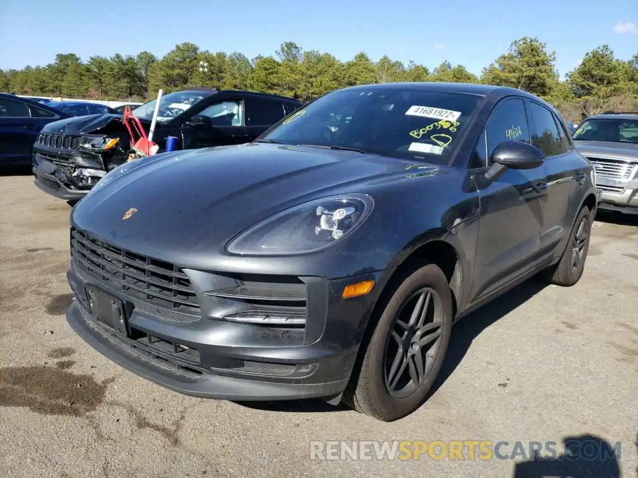 2 Photograph of a damaged car WP1AA2A53LLB00358 PORSCHE MACAN 2020