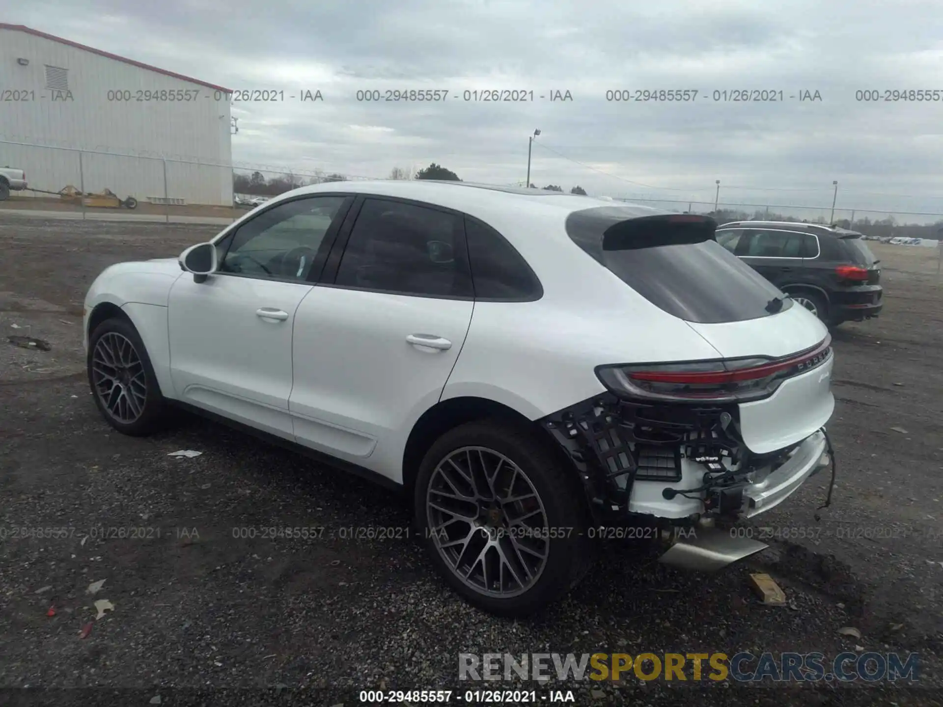 3 Photograph of a damaged car WP1AA2A53LLB03261 PORSCHE MACAN 2020