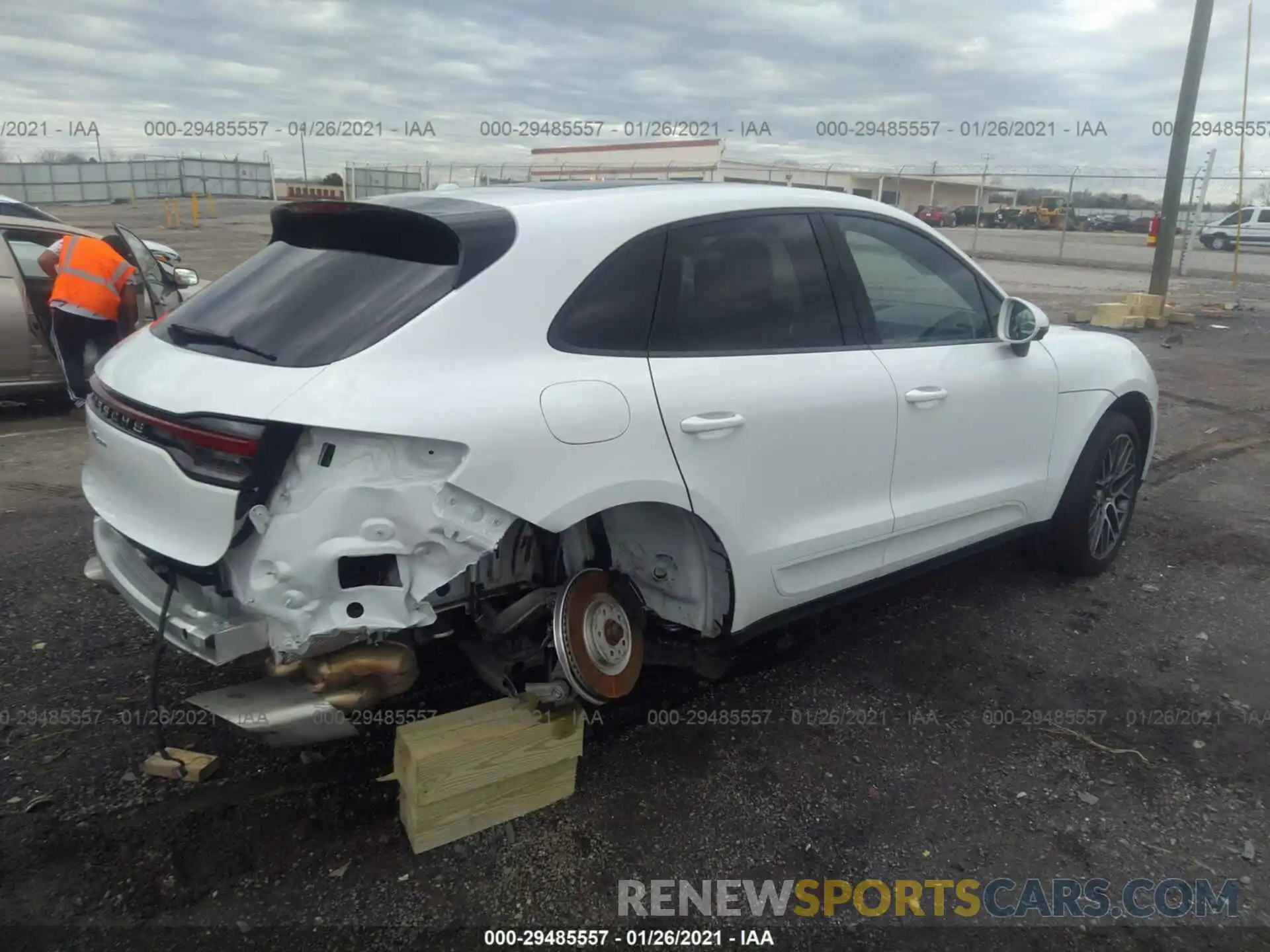 4 Photograph of a damaged car WP1AA2A53LLB03261 PORSCHE MACAN 2020