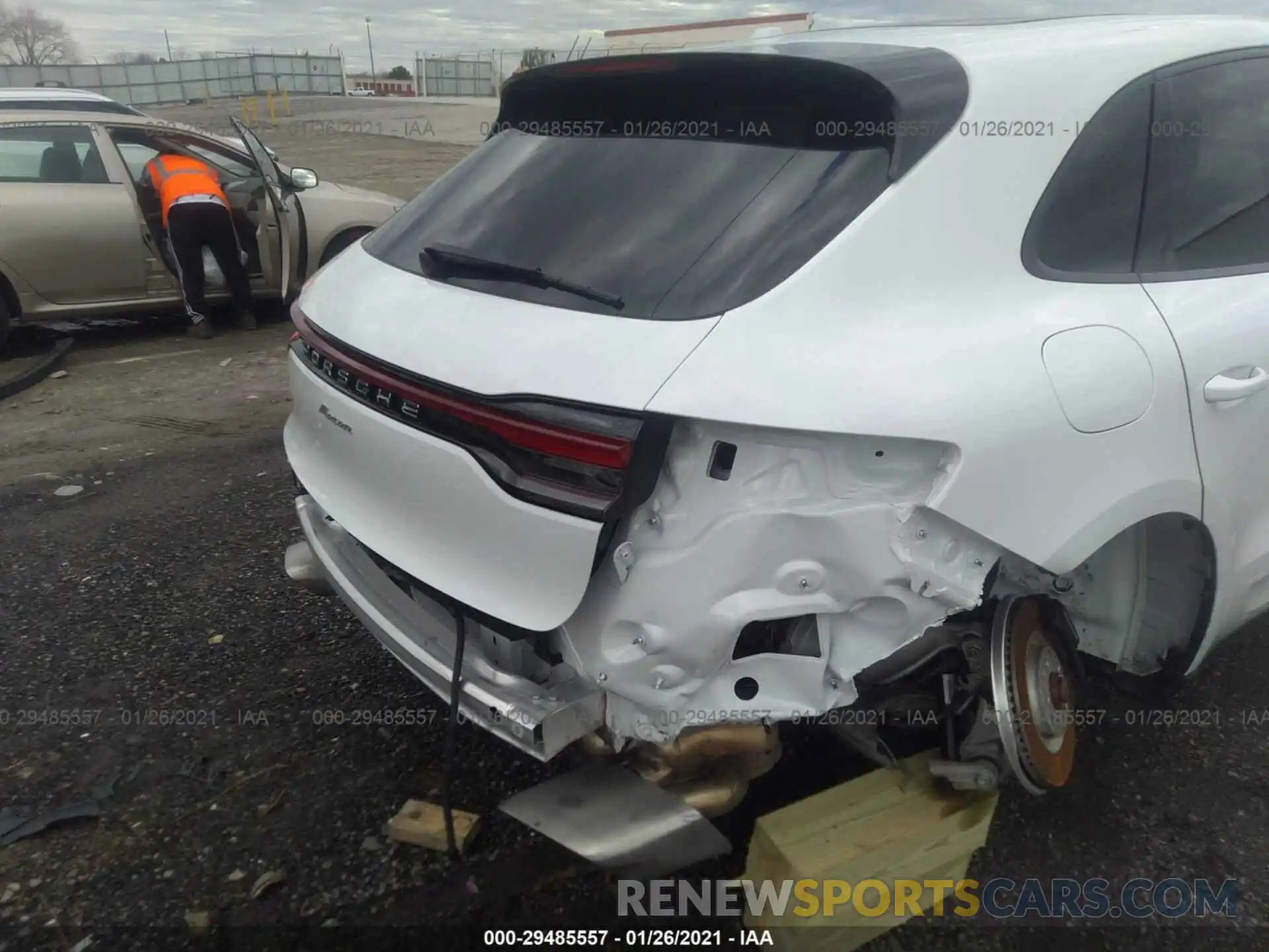 6 Photograph of a damaged car WP1AA2A53LLB03261 PORSCHE MACAN 2020