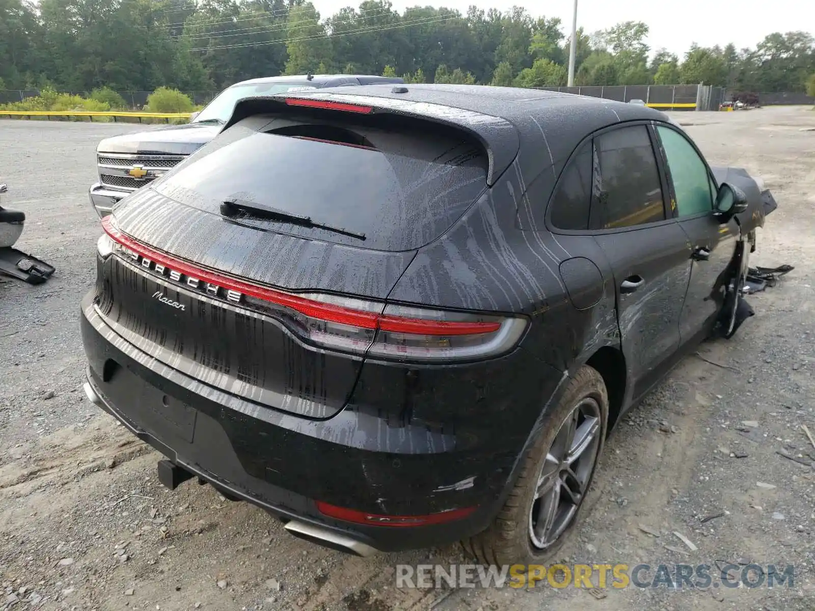 4 Photograph of a damaged car WP1AA2A53LLB08153 PORSCHE MACAN 2020