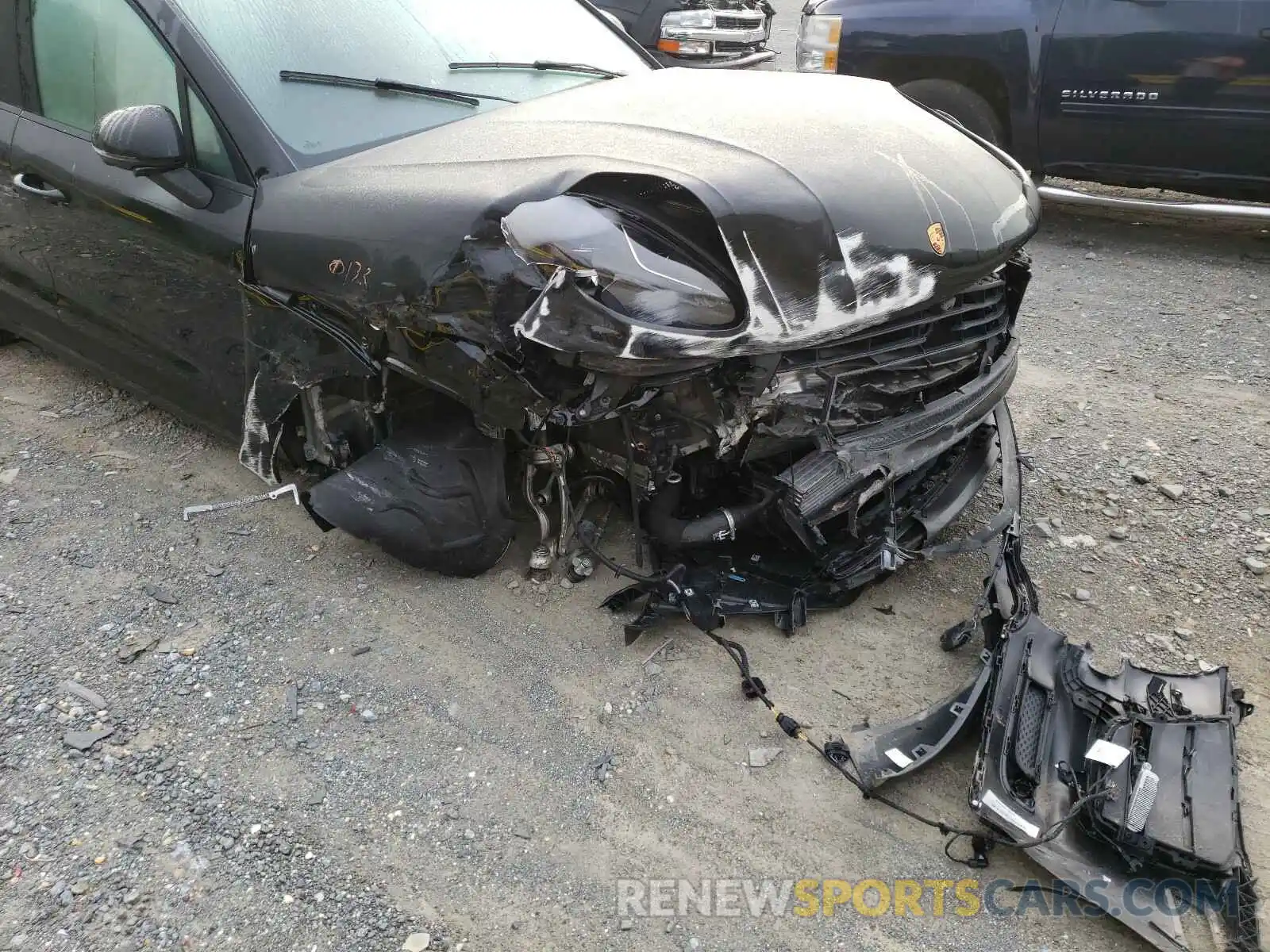 9 Photograph of a damaged car WP1AA2A53LLB08153 PORSCHE MACAN 2020