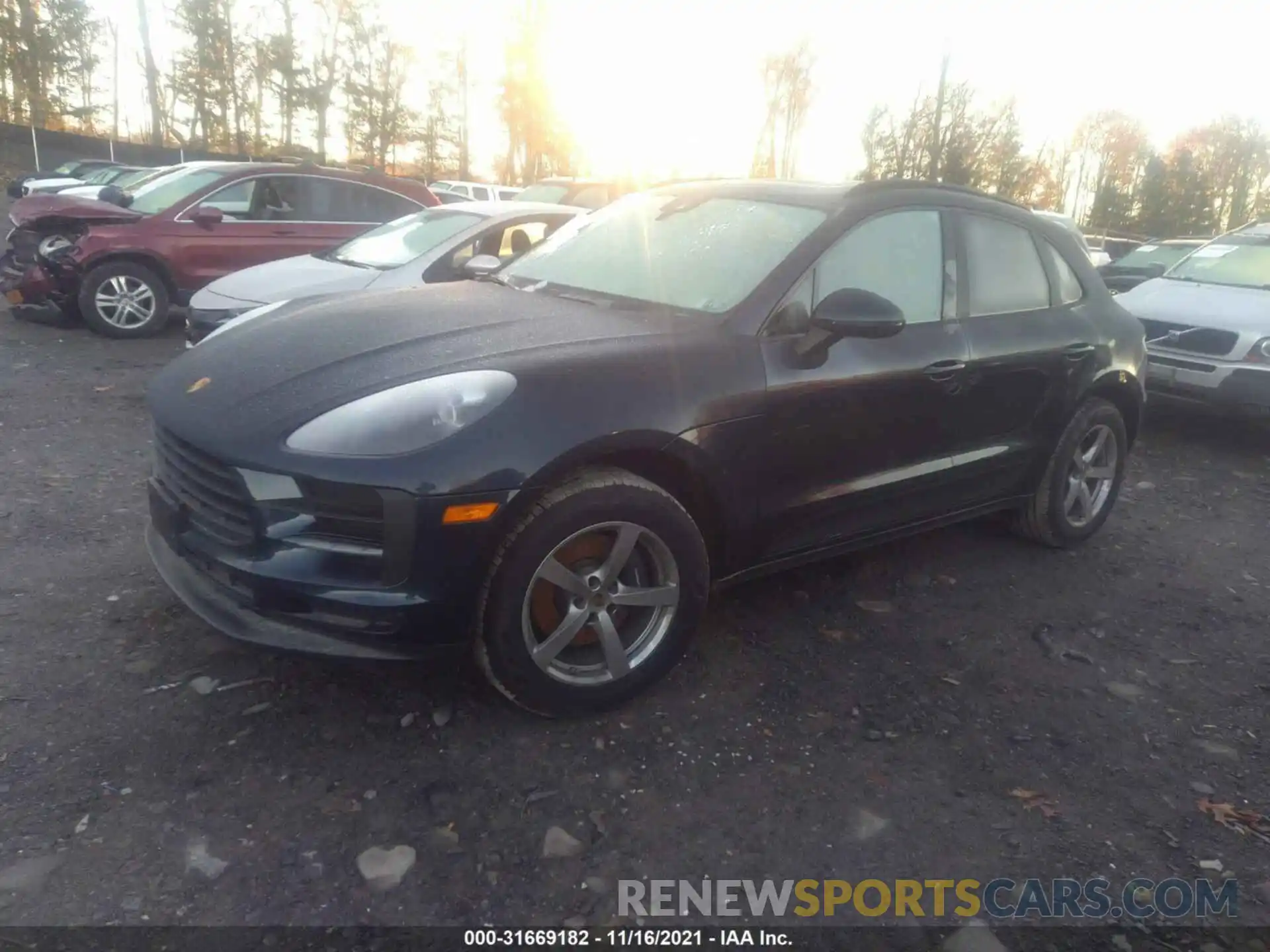 2 Photograph of a damaged car WP1AA2A53LLB08993 PORSCHE MACAN 2020