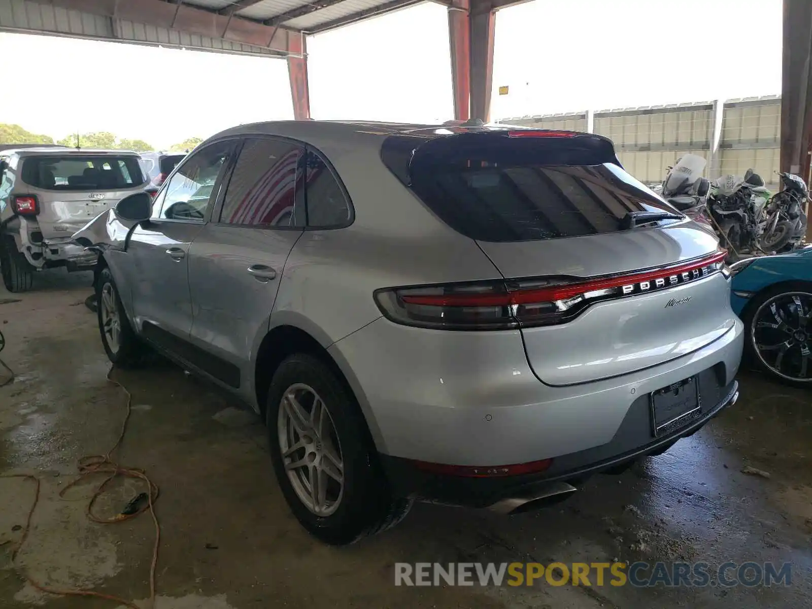 3 Photograph of a damaged car WP1AA2A53LLB10954 PORSCHE MACAN 2020