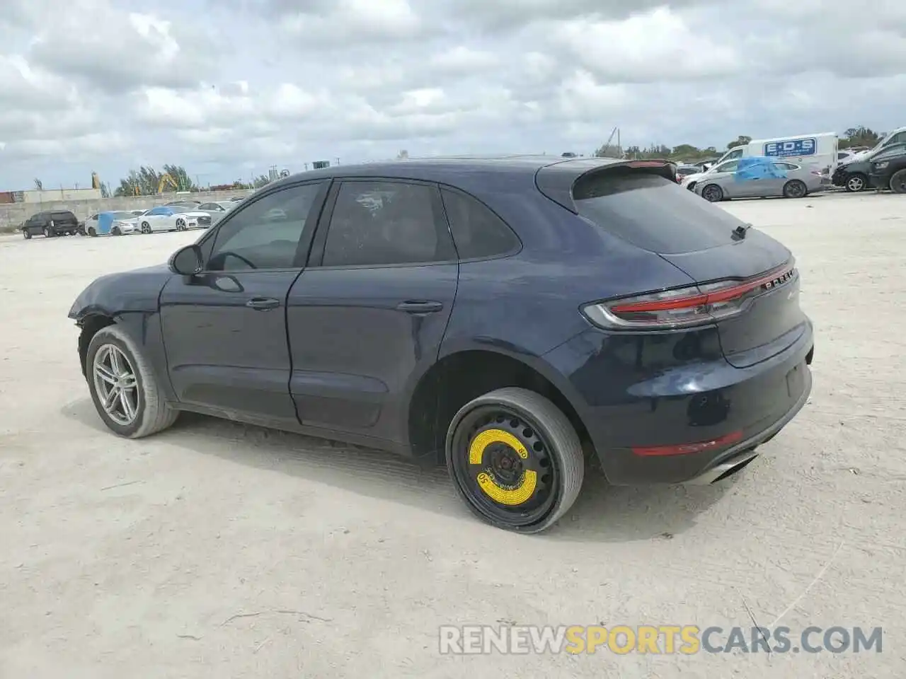 2 Photograph of a damaged car WP1AA2A53LLB12266 PORSCHE MACAN 2020