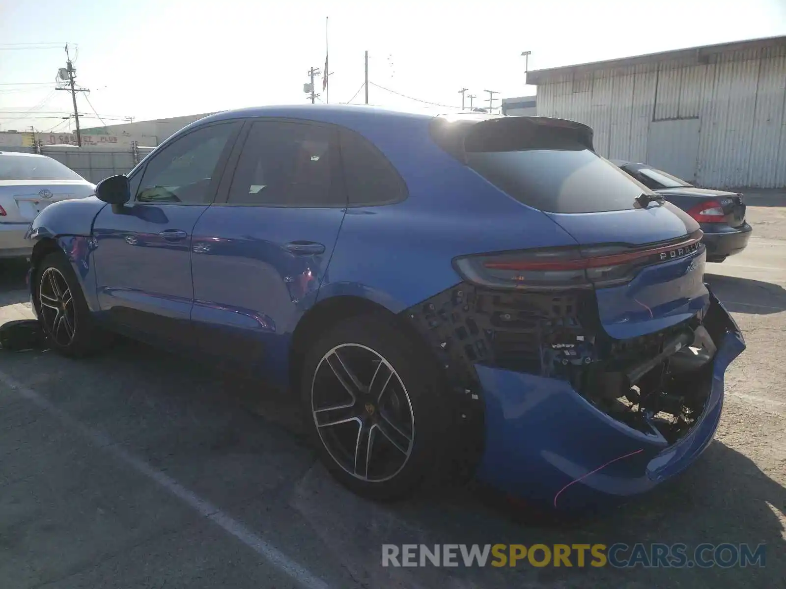 3 Photograph of a damaged car WP1AA2A53LLB13305 PORSCHE MACAN 2020