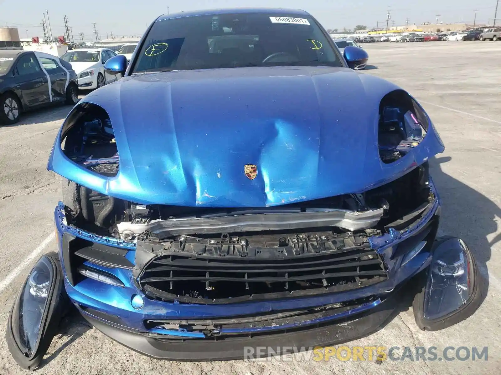 9 Photograph of a damaged car WP1AA2A53LLB13305 PORSCHE MACAN 2020