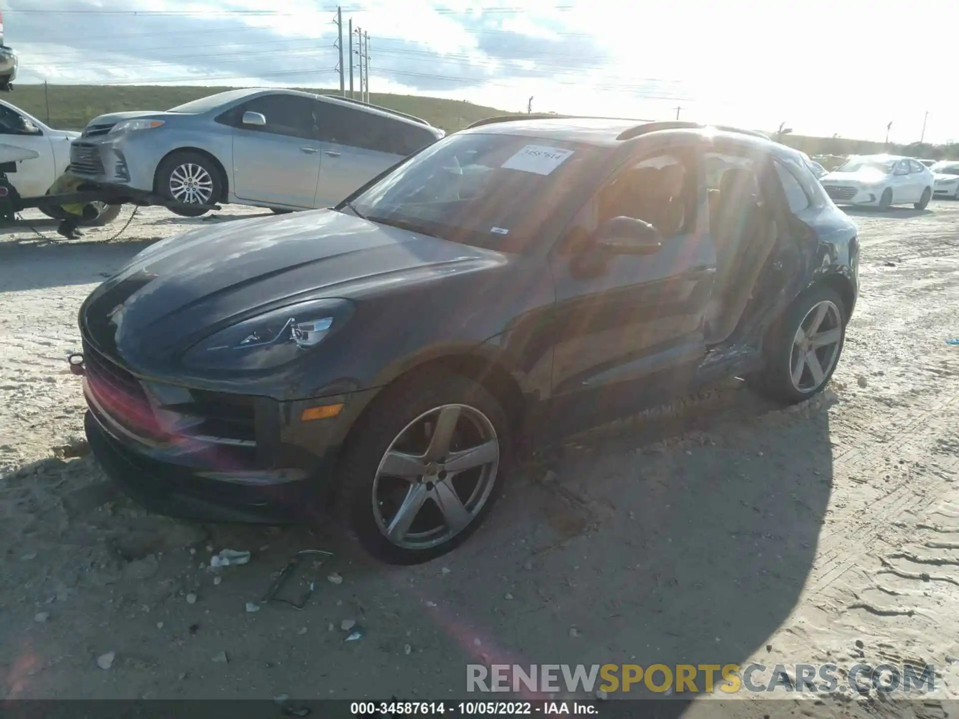 2 Photograph of a damaged car WP1AA2A53LLB15197 PORSCHE MACAN 2020