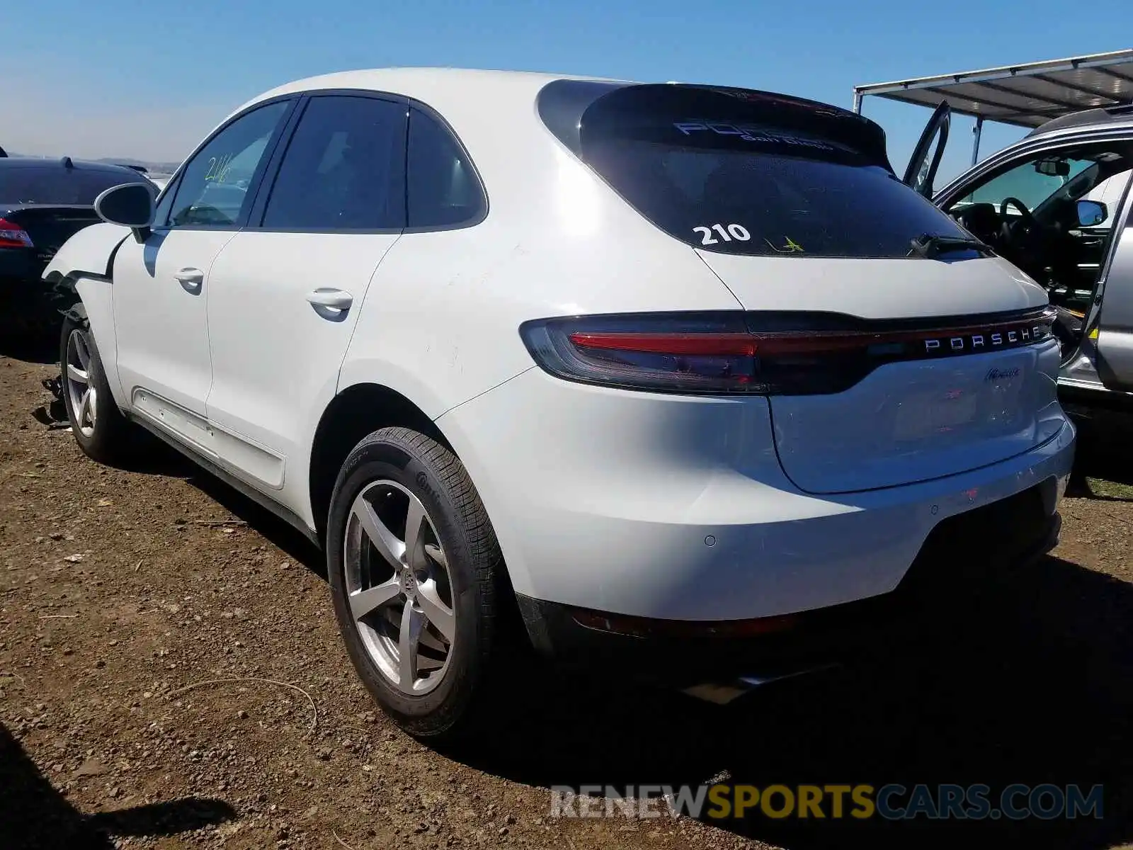 3 Photograph of a damaged car WP1AA2A54LLB02037 PORSCHE MACAN 2020