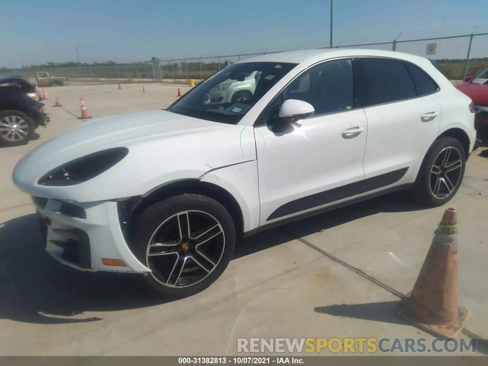 2 Photograph of a damaged car WP1AA2A54LLB02667 PORSCHE MACAN 2020