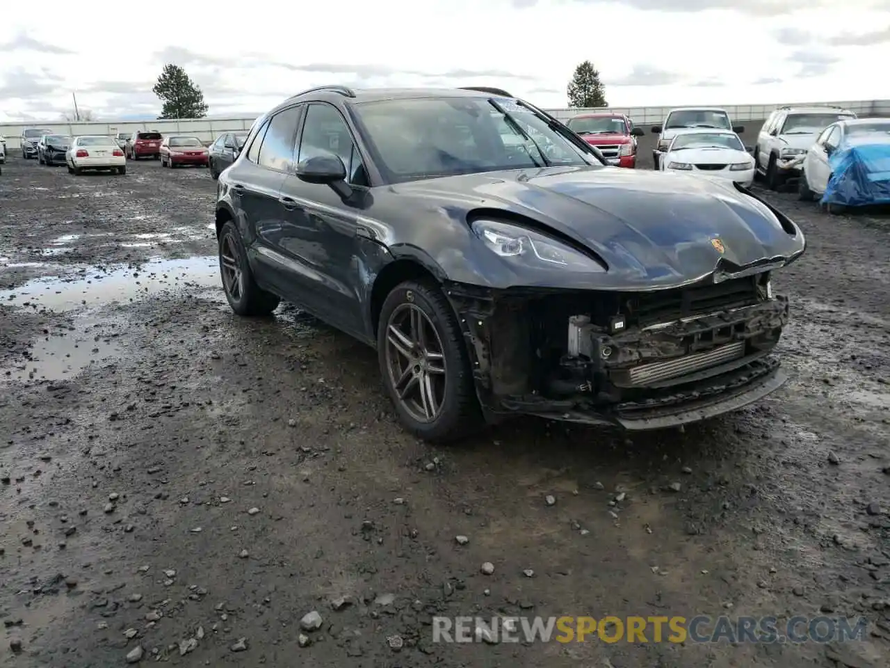 1 Photograph of a damaged car WP1AA2A54LLB03608 PORSCHE MACAN 2020