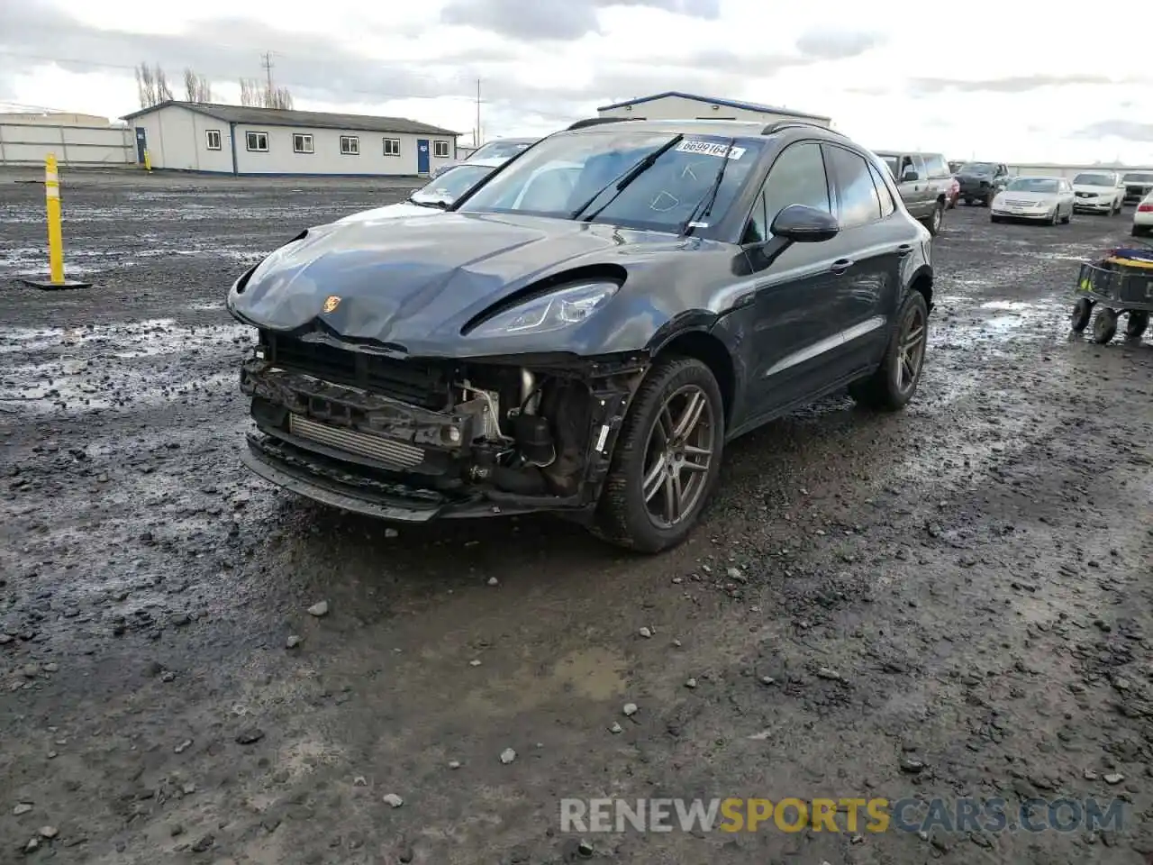 2 Photograph of a damaged car WP1AA2A54LLB03608 PORSCHE MACAN 2020