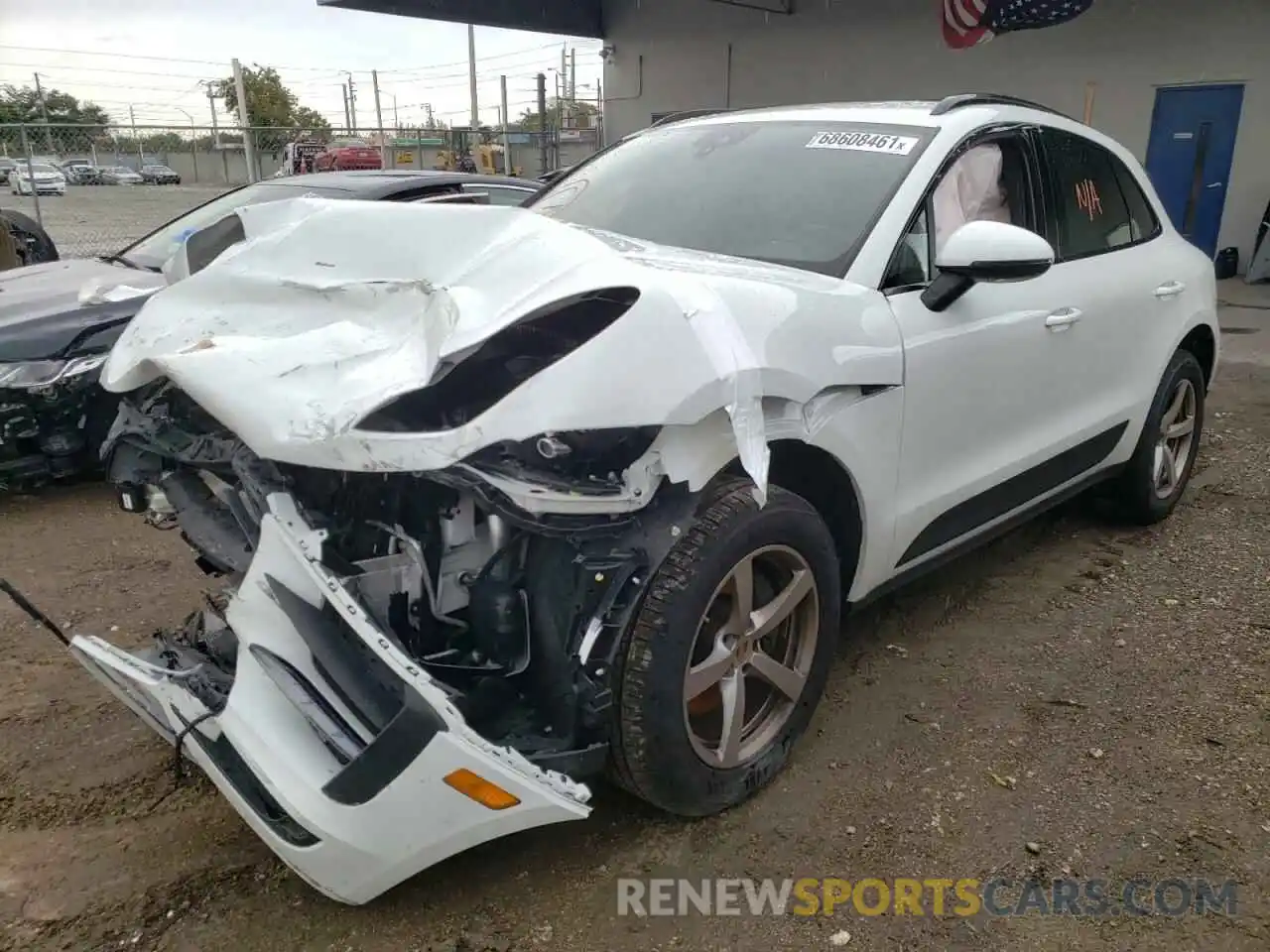 2 Photograph of a damaged car WP1AA2A54LLB04760 PORSCHE MACAN 2020