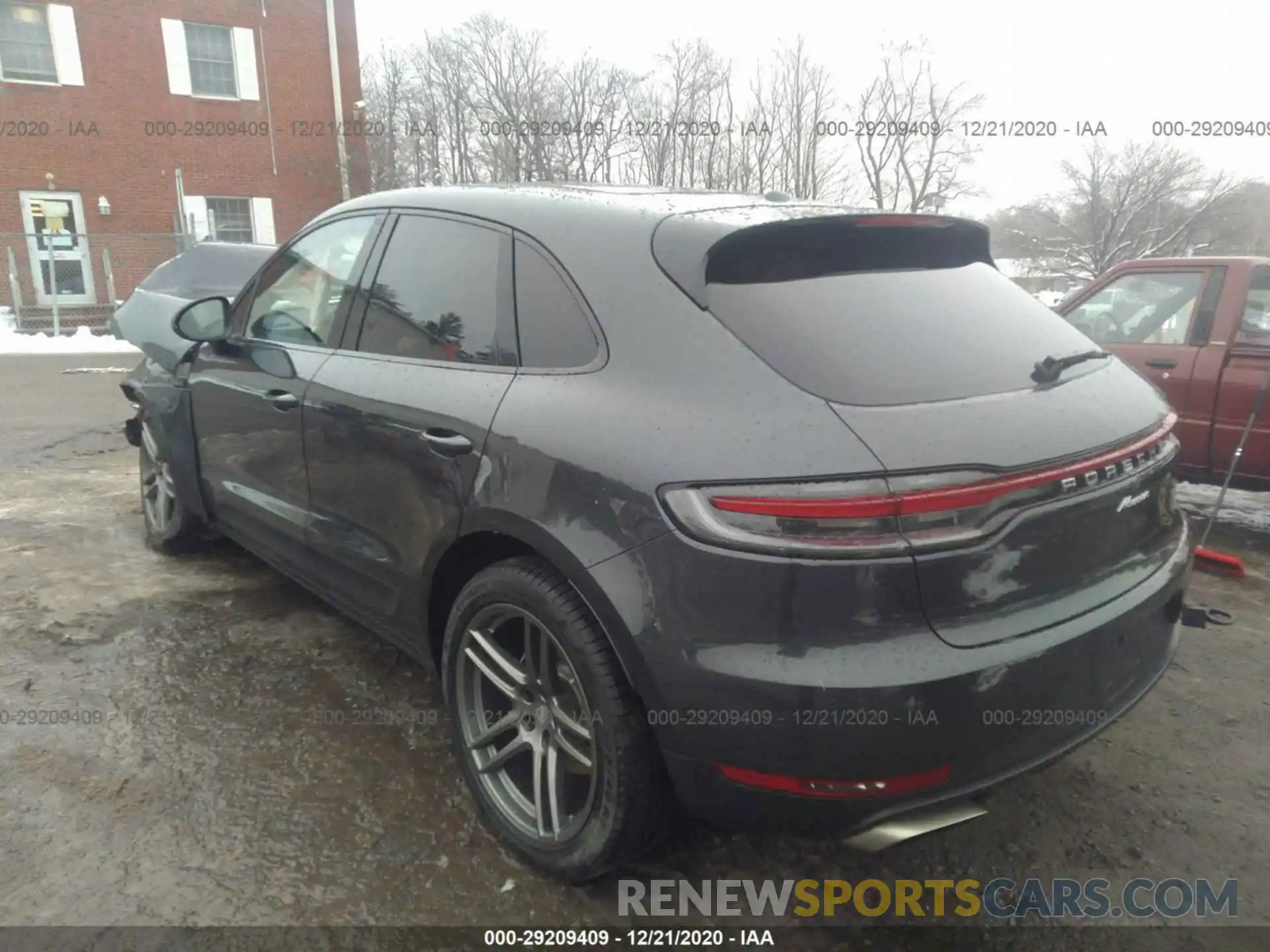 3 Photograph of a damaged car WP1AA2A54LLB07268 PORSCHE MACAN 2020