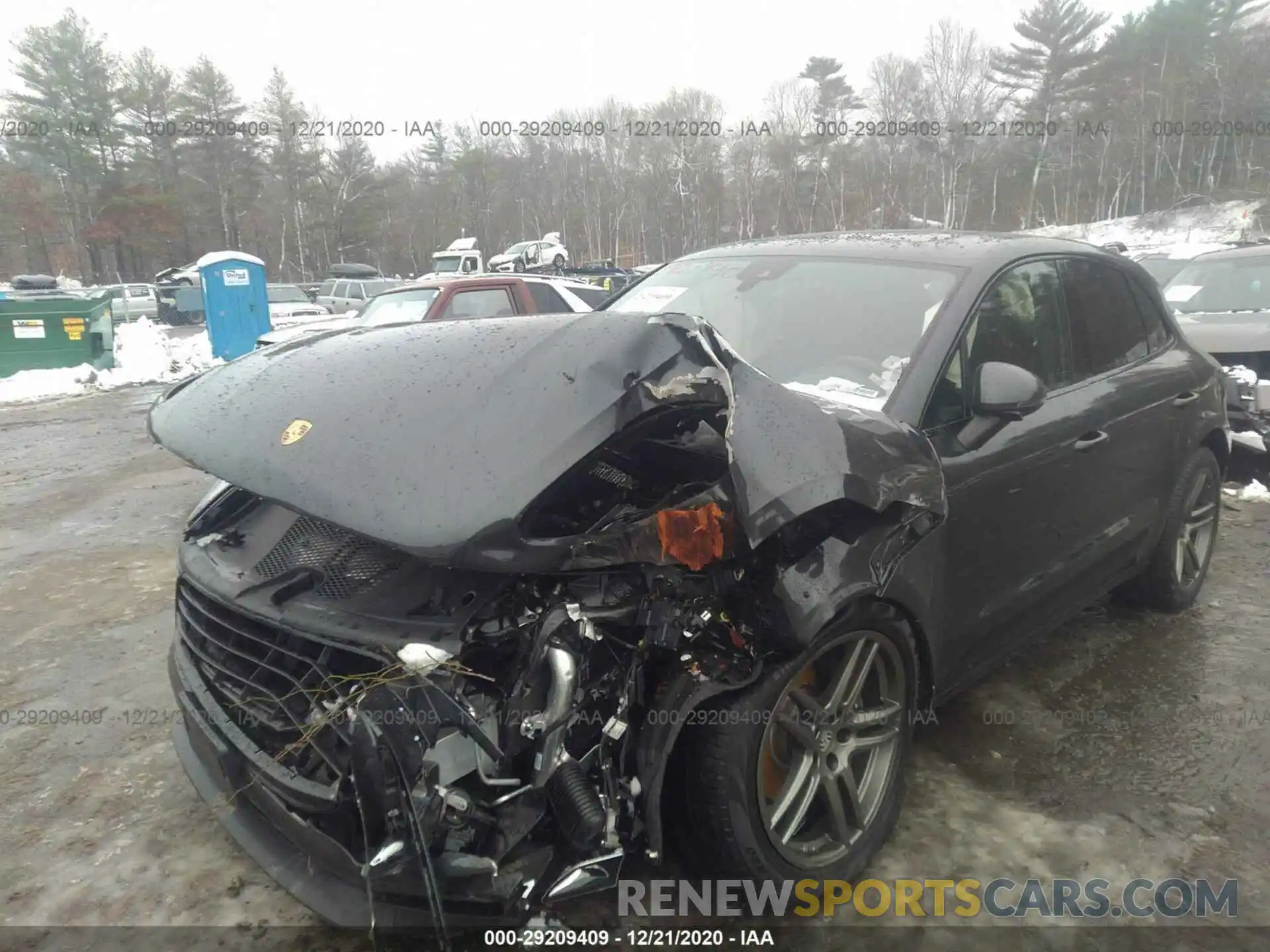 6 Photograph of a damaged car WP1AA2A54LLB07268 PORSCHE MACAN 2020