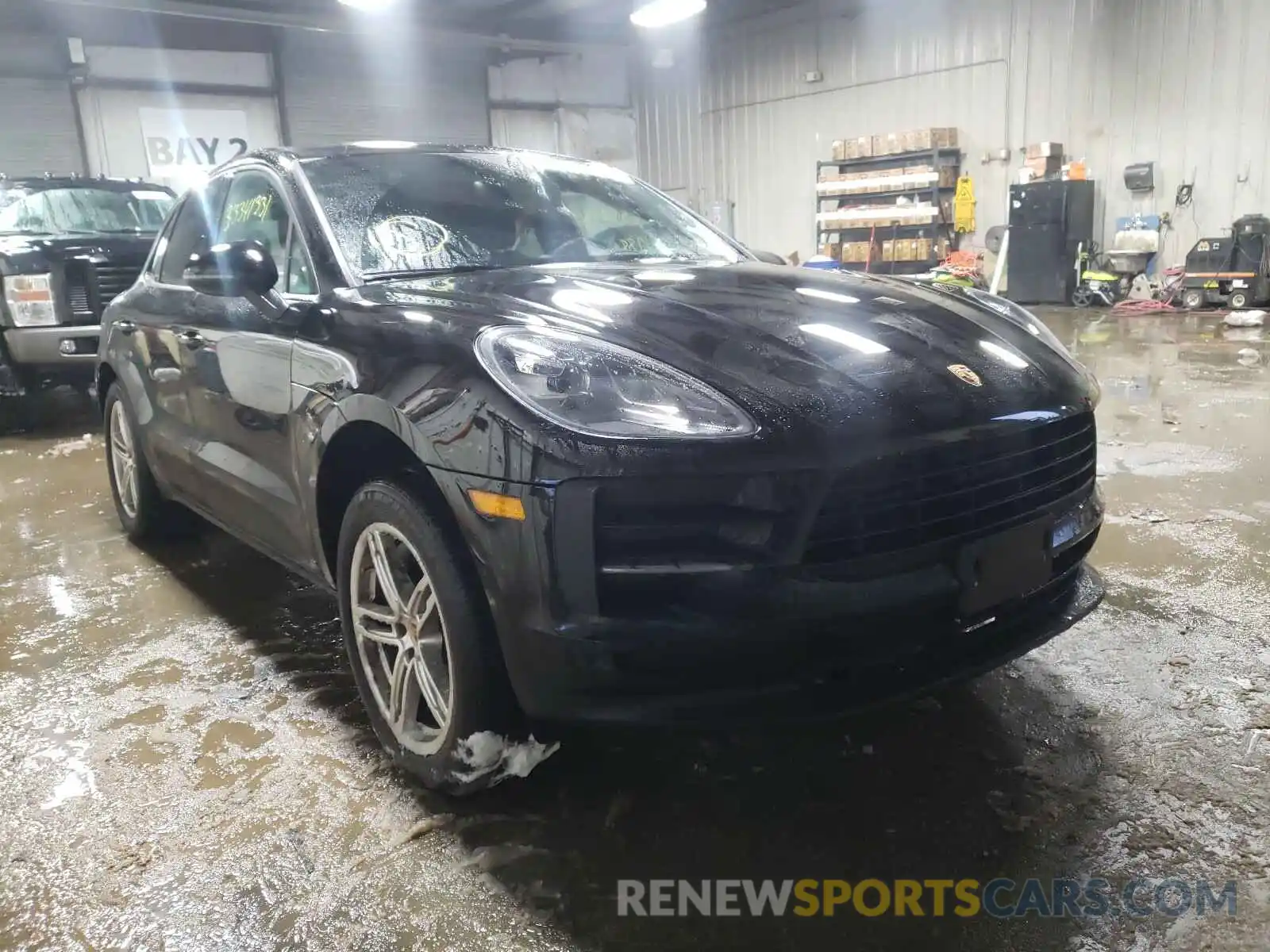 1 Photograph of a damaged car WP1AA2A54LLB08842 PORSCHE MACAN 2020