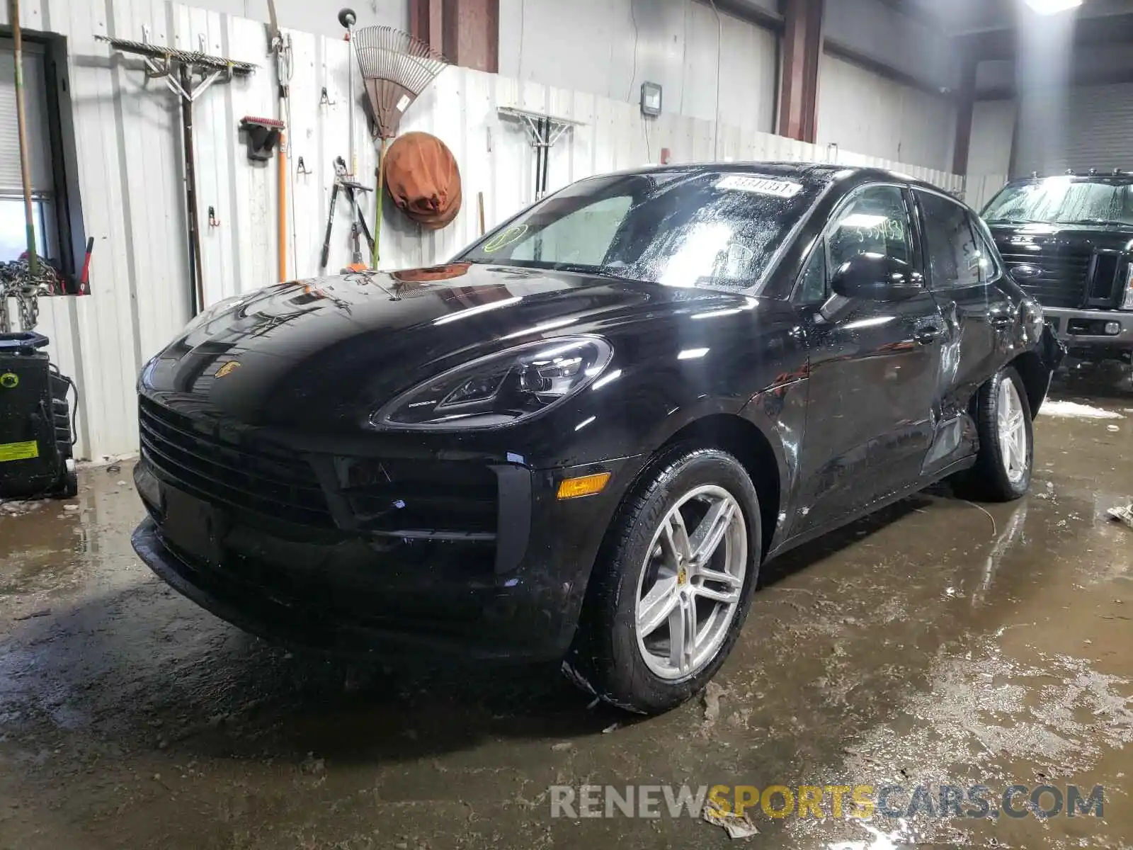 2 Photograph of a damaged car WP1AA2A54LLB08842 PORSCHE MACAN 2020